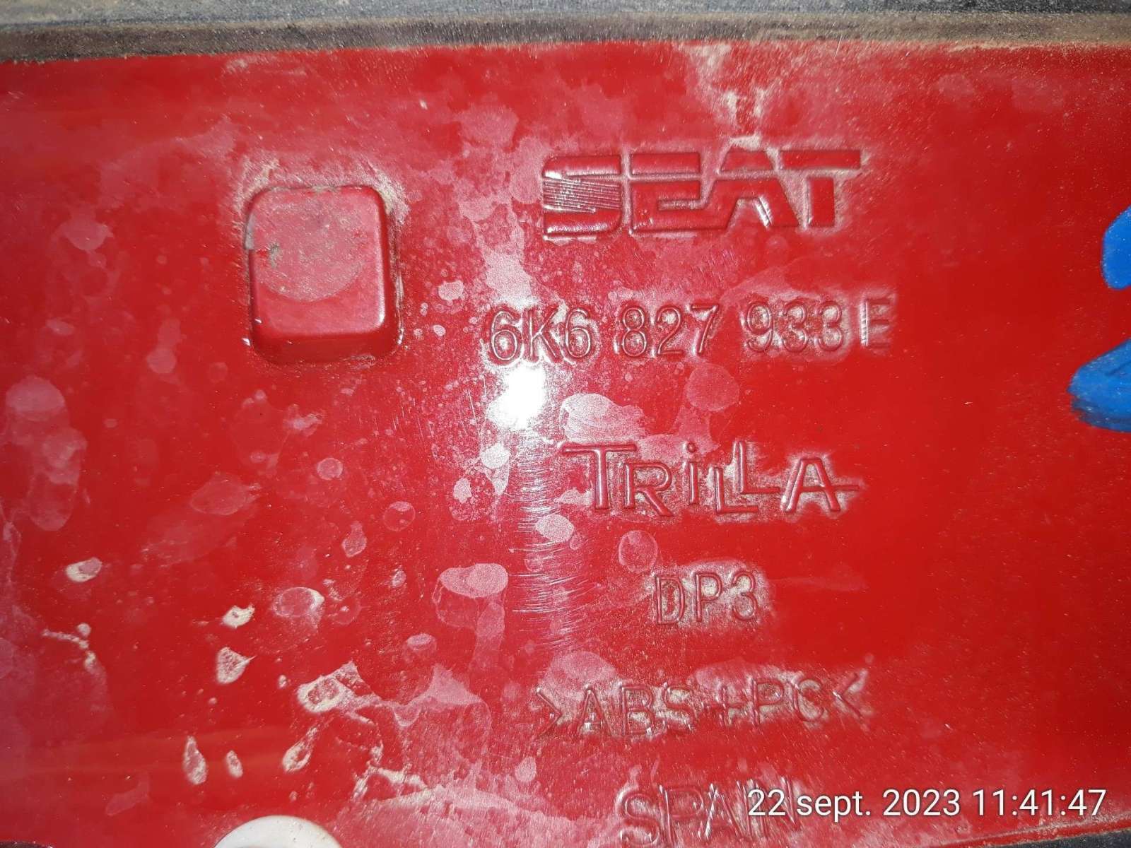 ALERON TRASERO SEAT IBIZA (6K1) 1999-2002 (6K6827939GRU 1551155)