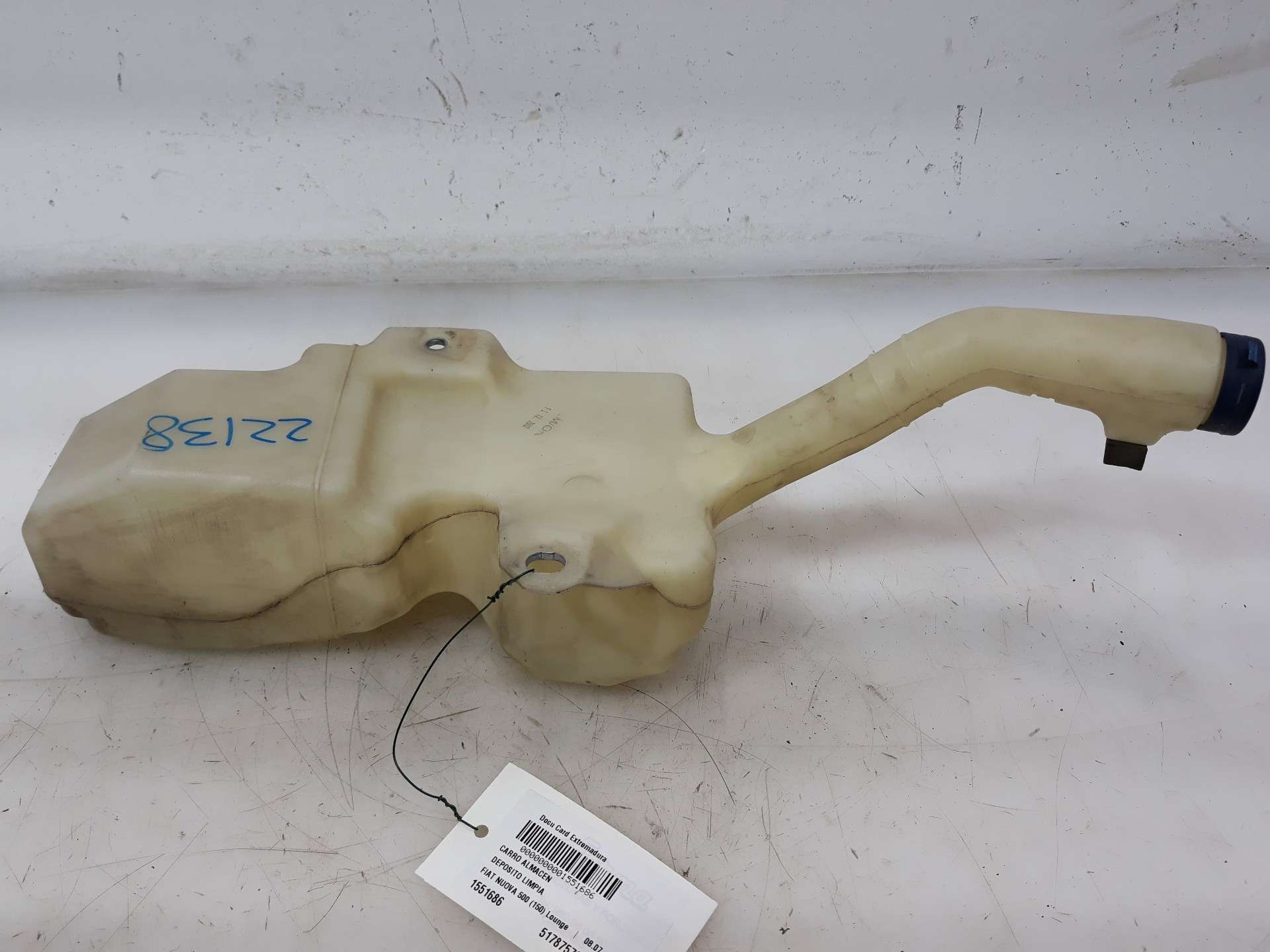 DEPOSITO LIMPIA FIAT 500 (312_) 2007- (51787578 1551686)