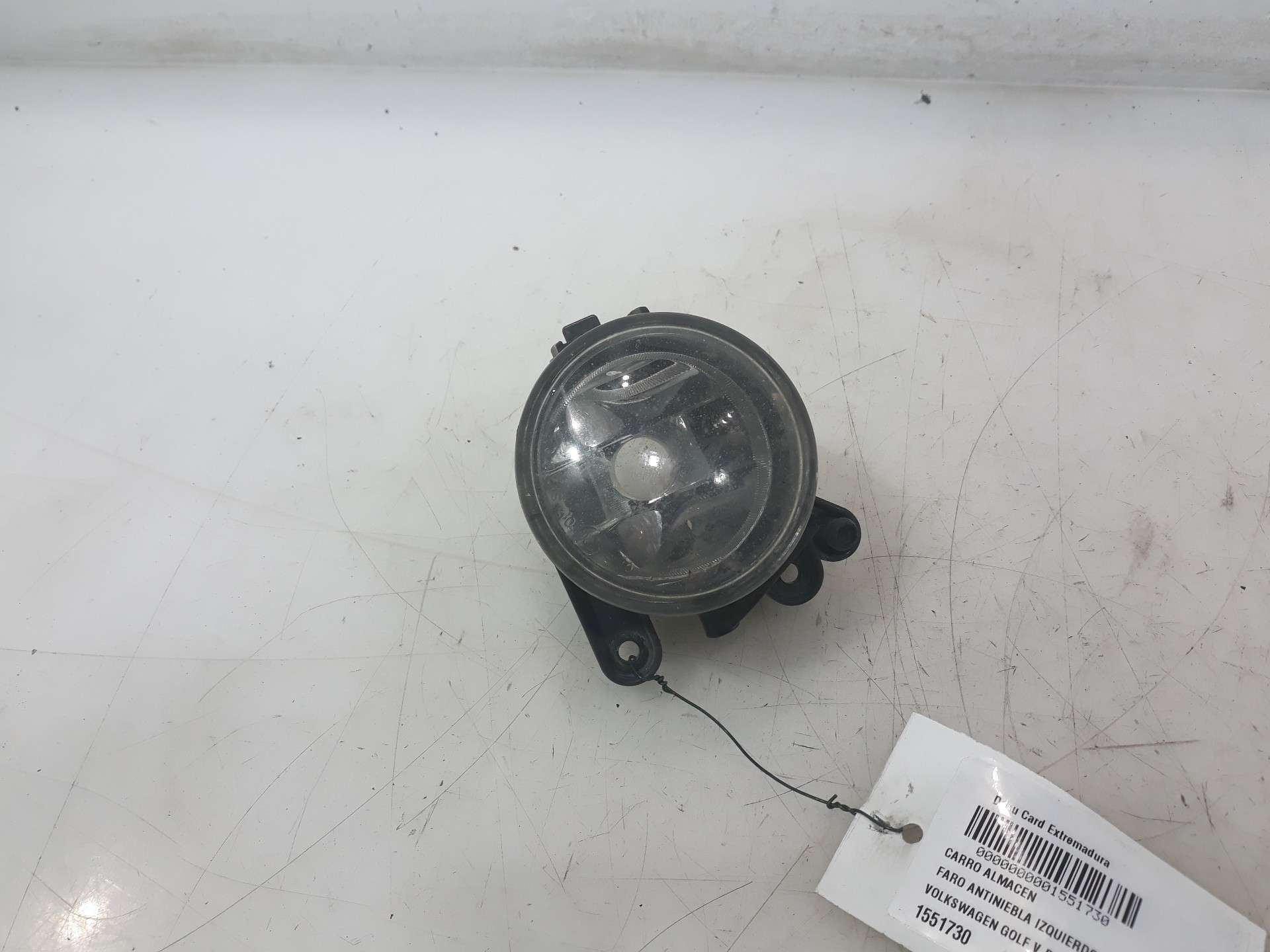 FARO ANTINIEBLA IZQUIERDO VOLKSWAGEN GOLF V BERLINA (1K1) 2003-2008 (27128700 1551730)