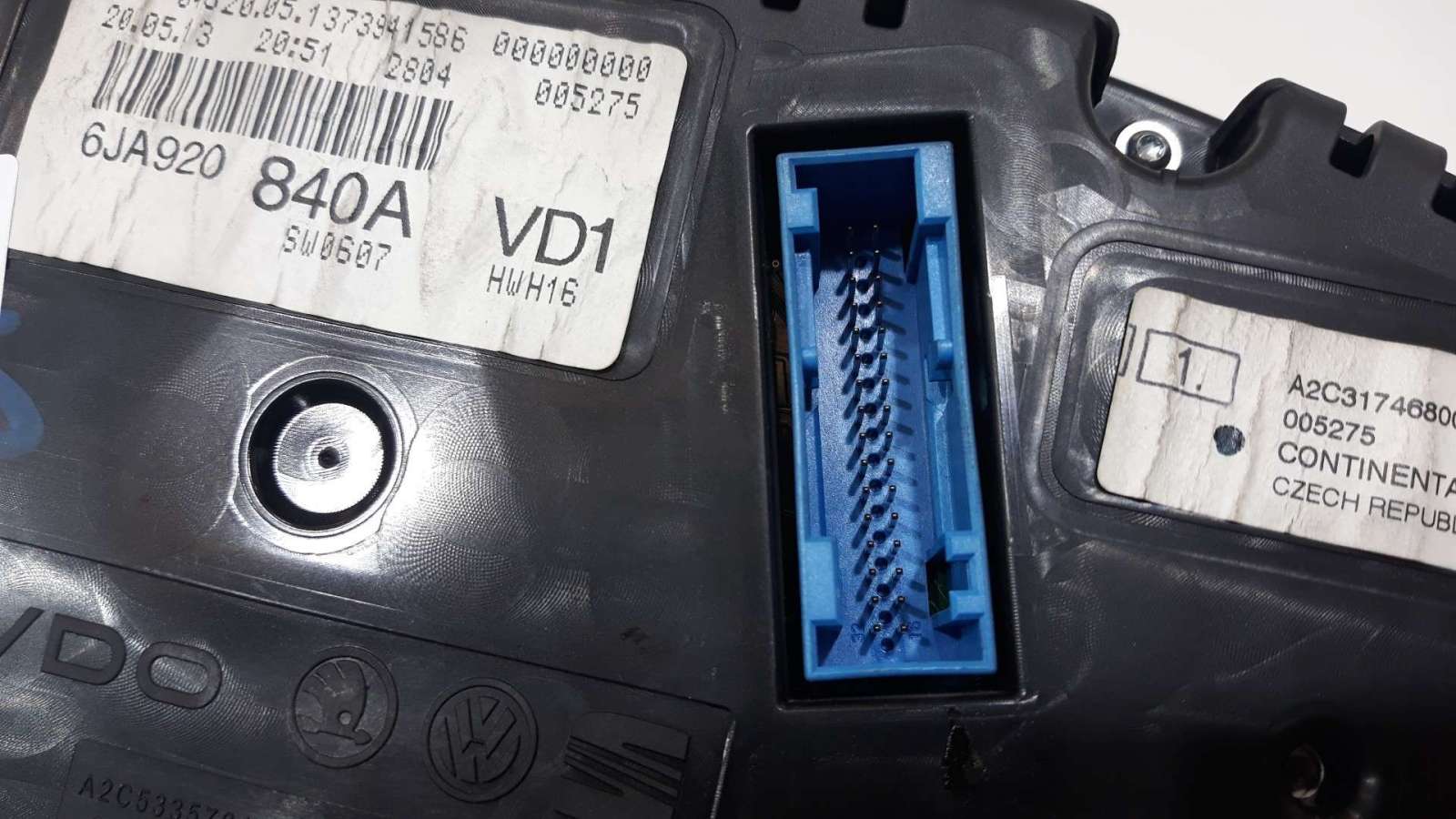 CUADRO INSTRUMENTOS SEAT TOLEDO (KG3) 2012- (6JA920840A 1611651)