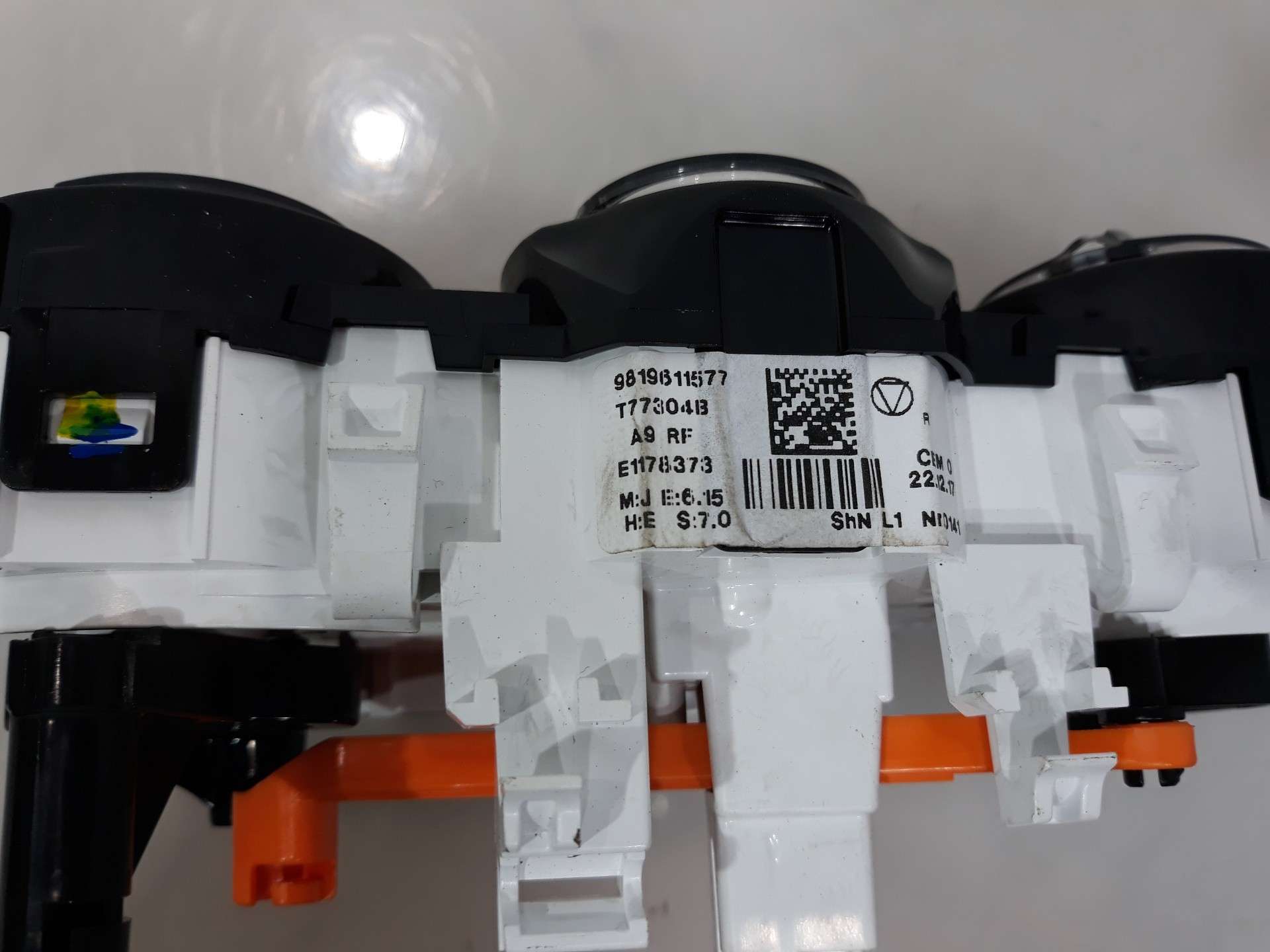 MANDO CALEFACCION / AIRE ACONDICIONADO PEUGEOT 2008 (--.2013->) 2013-2019 (9819611577 1387010)