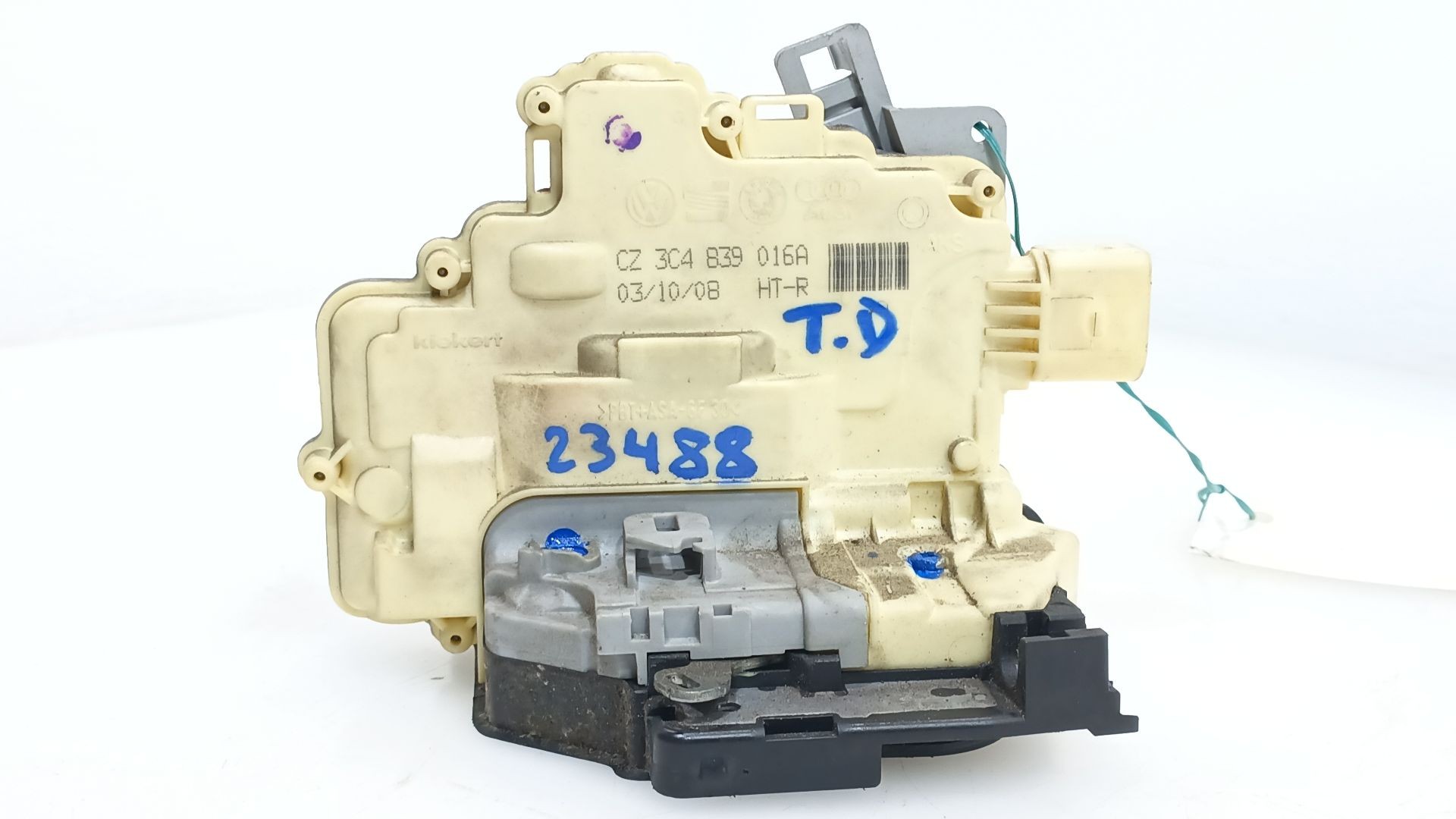 CERRADURA PUERTA TRASERA DERECHA SKODA SUPERB II (3T4) 2008-2015 (3C4839016A 1705720)