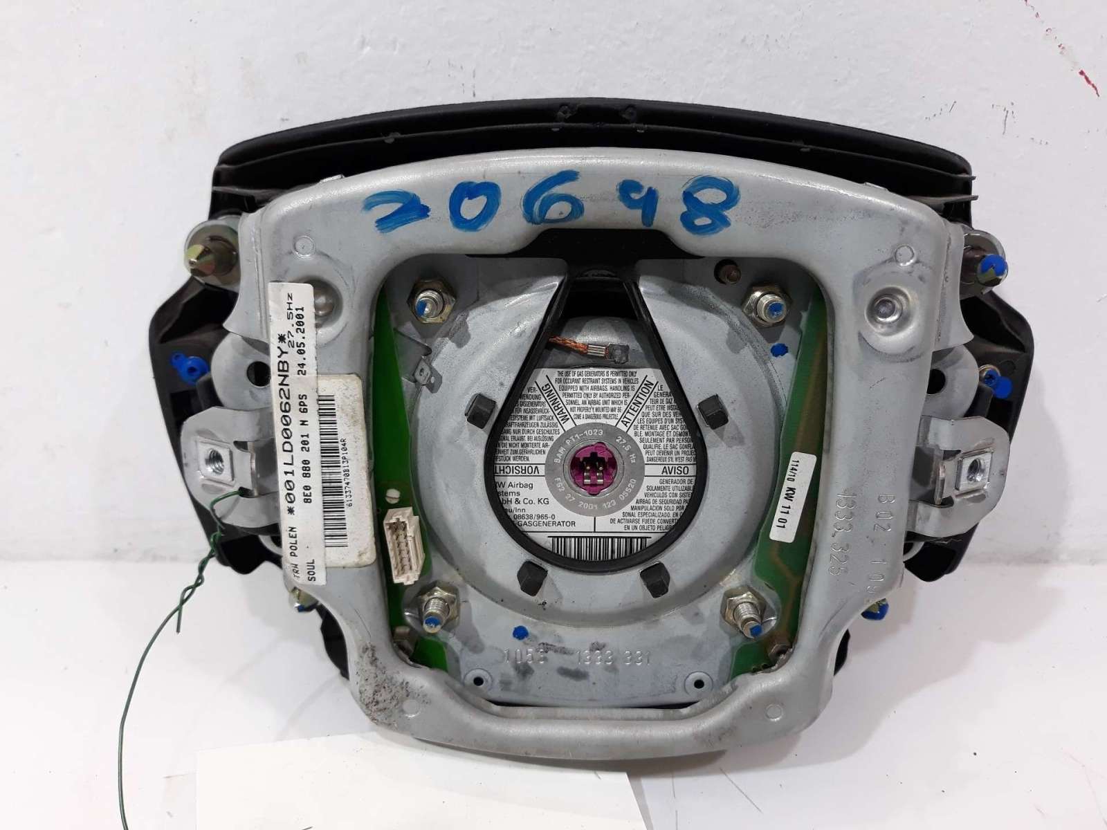 AIRBAG DELANTERO IZQUIERDO AUDI ALLROAD QUATTRO (4B5) 2000-2005 (8E0880201 1304290)