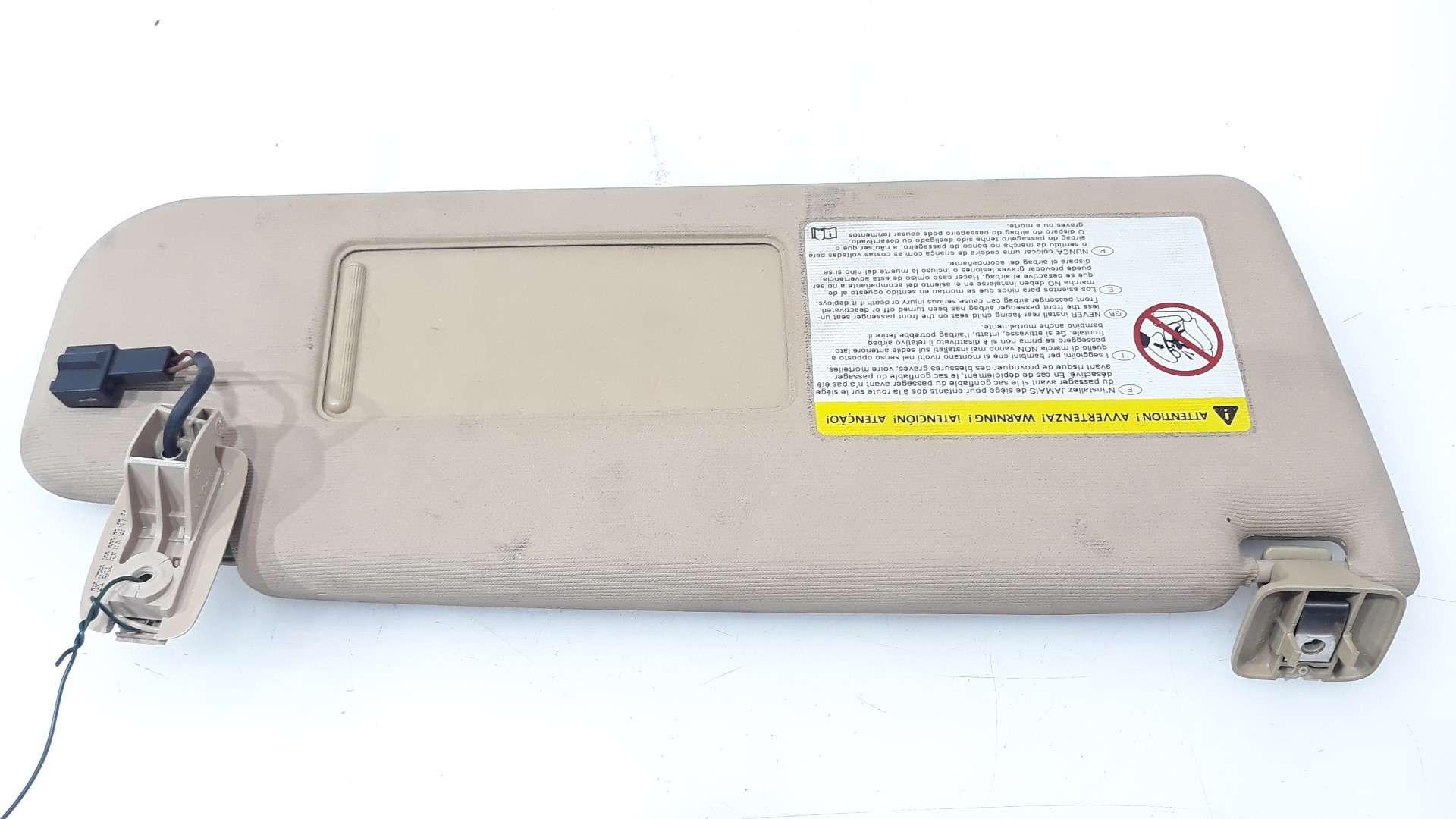 PARASOL DERECHO VOLKSWAGEN PASSAT BERLINA (3C2) 2005-2010 (3C0857552N 1612574)