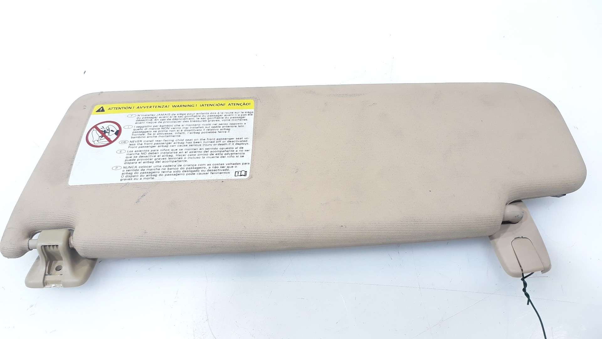 PARASOL DERECHO VOLKSWAGEN PASSAT BERLINA (3C2) 2005-2010 (3C0857552N 1612574)