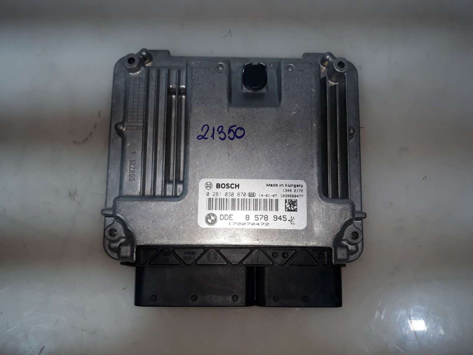 CENTRALITA MOTOR UCE BMW SERIE 3 TOURING (F31) 2012-2016 (0281030870 1396579)