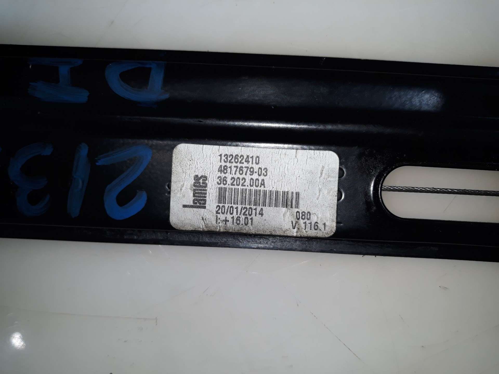 ELEVALUNAS DELANTERO IZQUIERDO BMW SERIE 3 TOURING (F31) 2012-2016 (13262410 1396595)