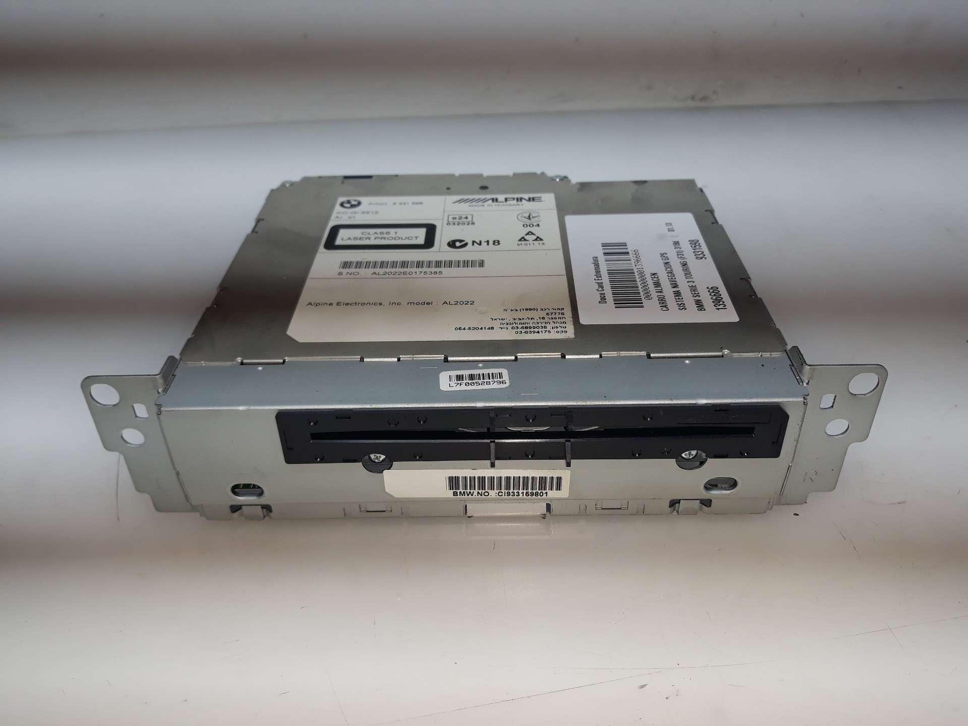 SISTEMA NAVEGACION GPS BMW SERIE 3 TOURING (F31) 2012-2016 (9331598 1396666)