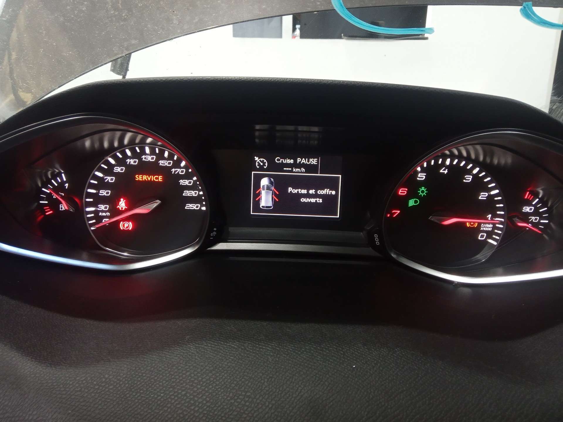 CUADRO INSTRUMENTOS PEUGEOT 308 2013- (1612913980 1654861)