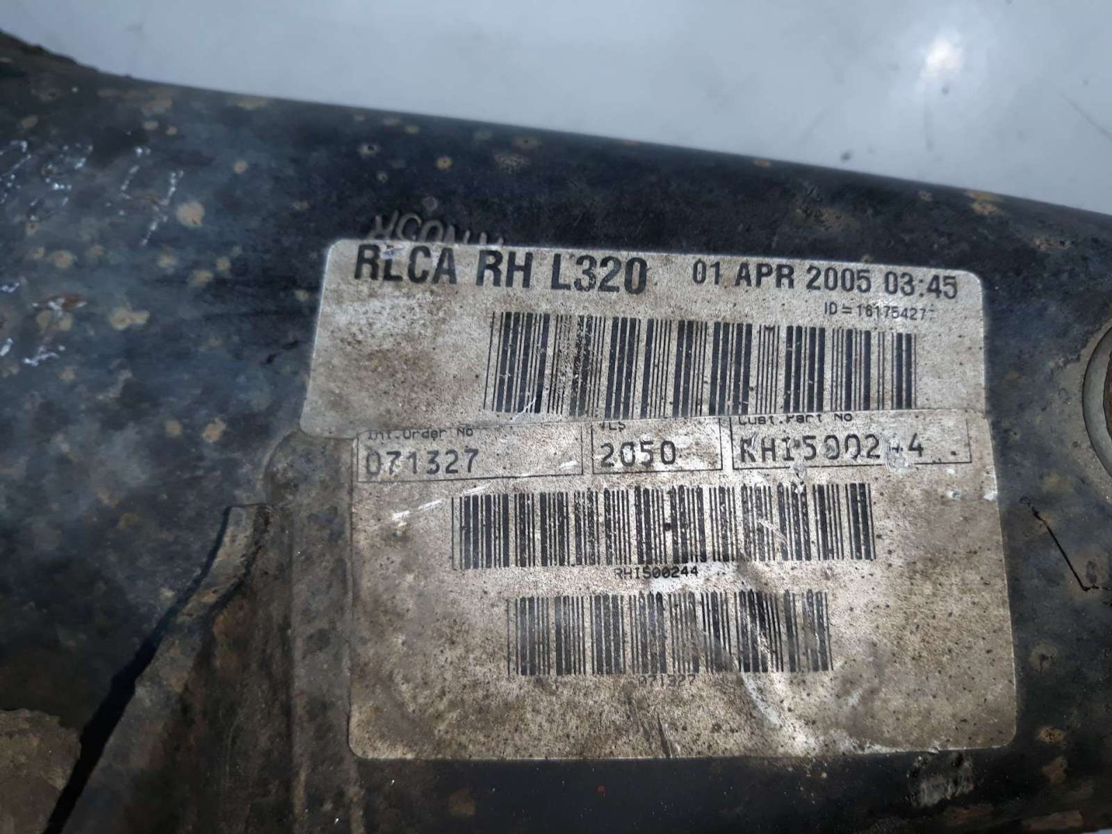 BRAZO SUSPENSION INFERIOR TRASERO DERECHO LAND ROVER RANGE ROVER SPORT 2005-2011 (RGG500282 1502686)