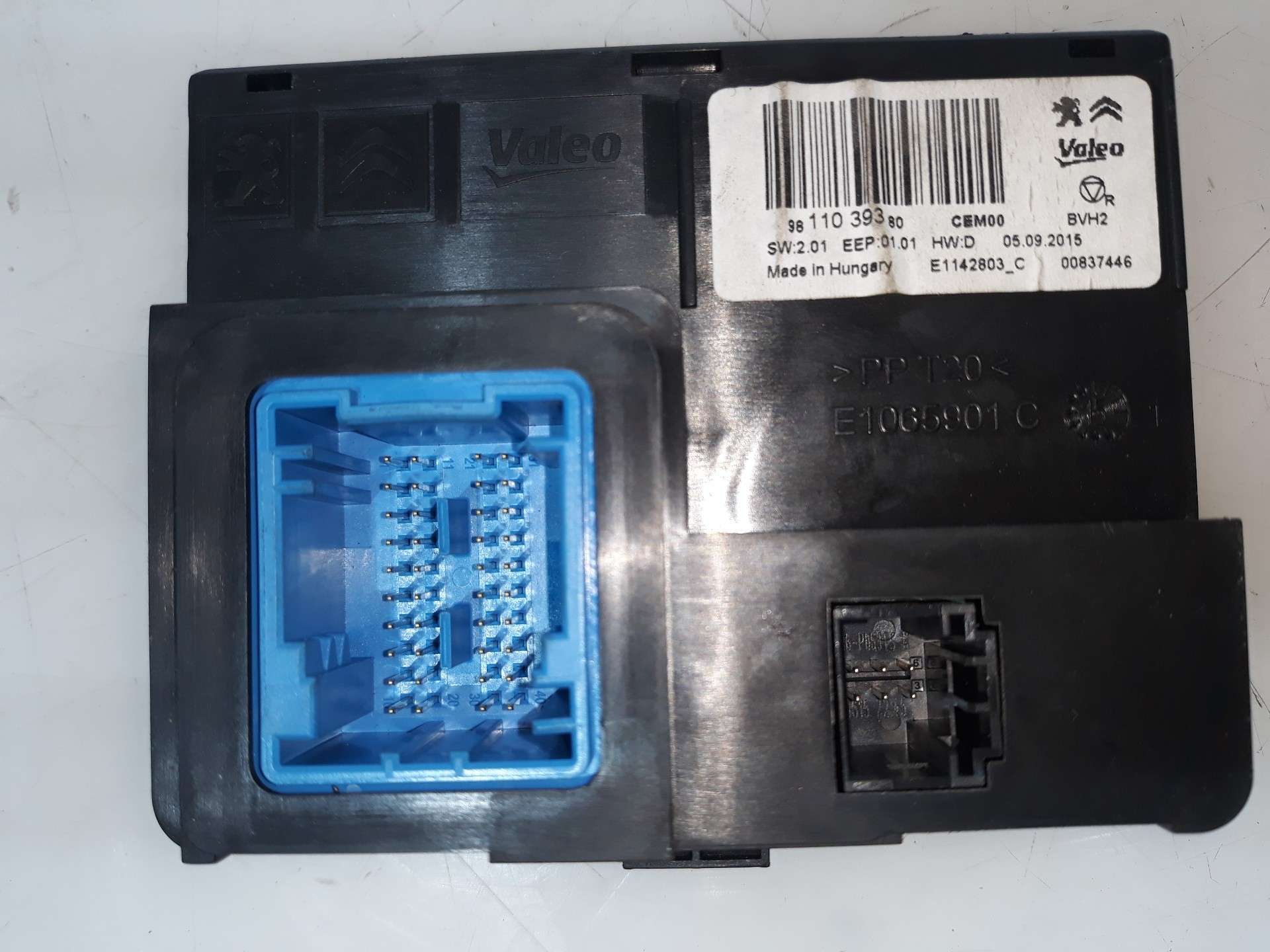 MODULO ELECTRONICO PEUGEOT 308 2013- (9811039380 1502711)