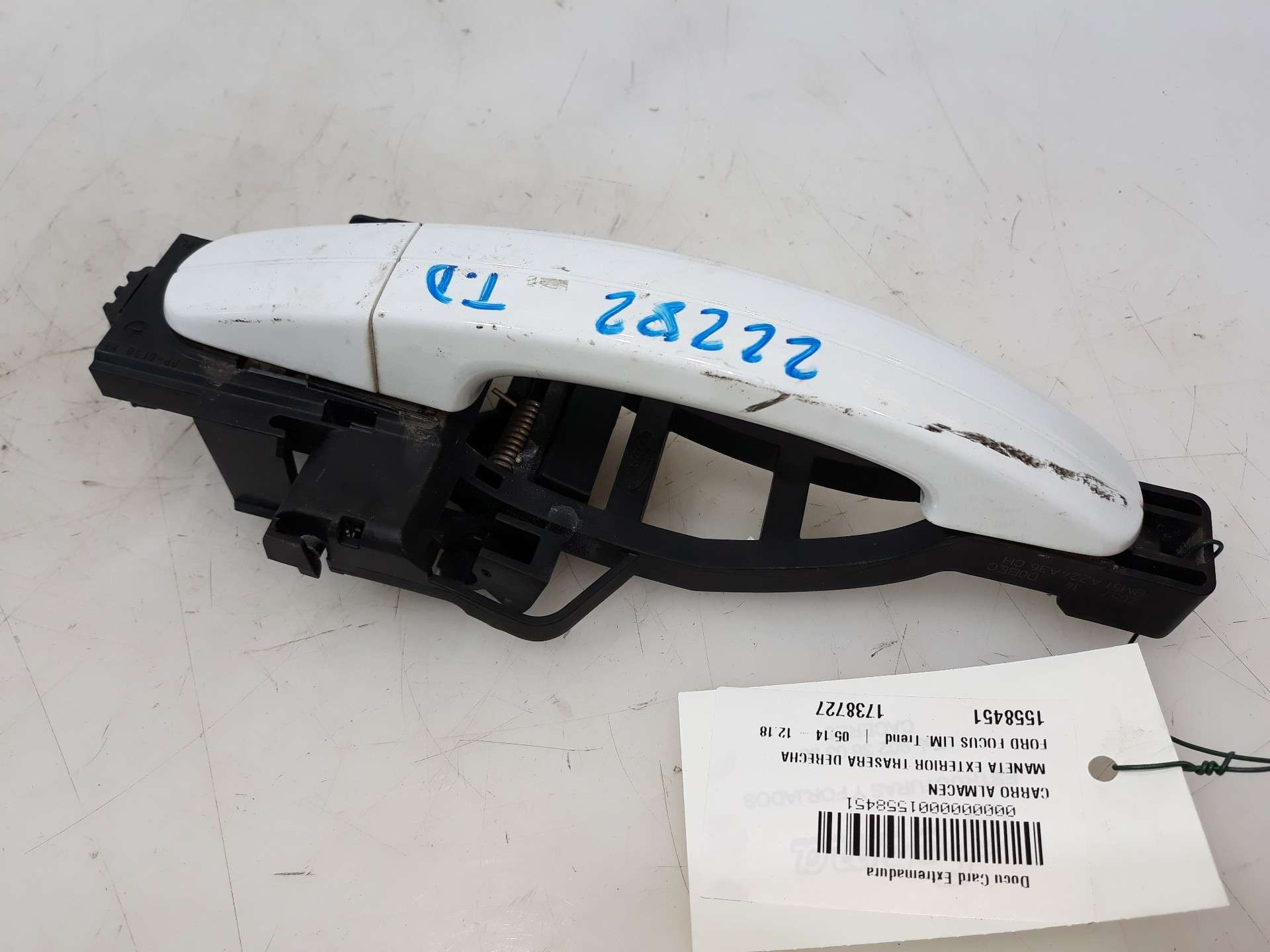 MANETA EXTERIOR TRASERA DERECHA FORD FOCUS LIM. 2014-2018 (1738727 1558451)