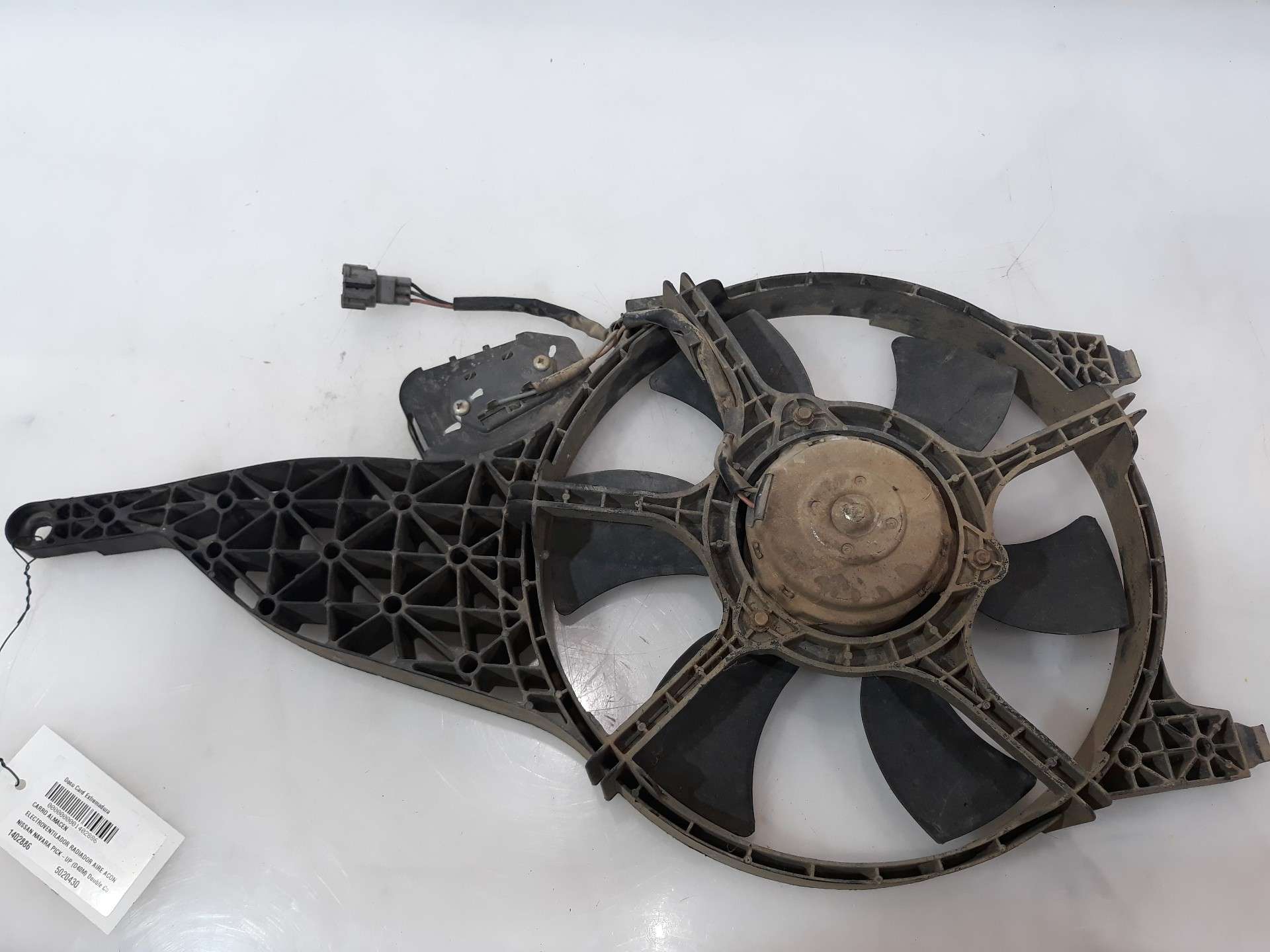 ELECTROVENTILADOR RADIADOR AIRE ACONDICIONADO NISSAN NAVARA PICK-UP (D40M) 2005- (5020430 1402886)