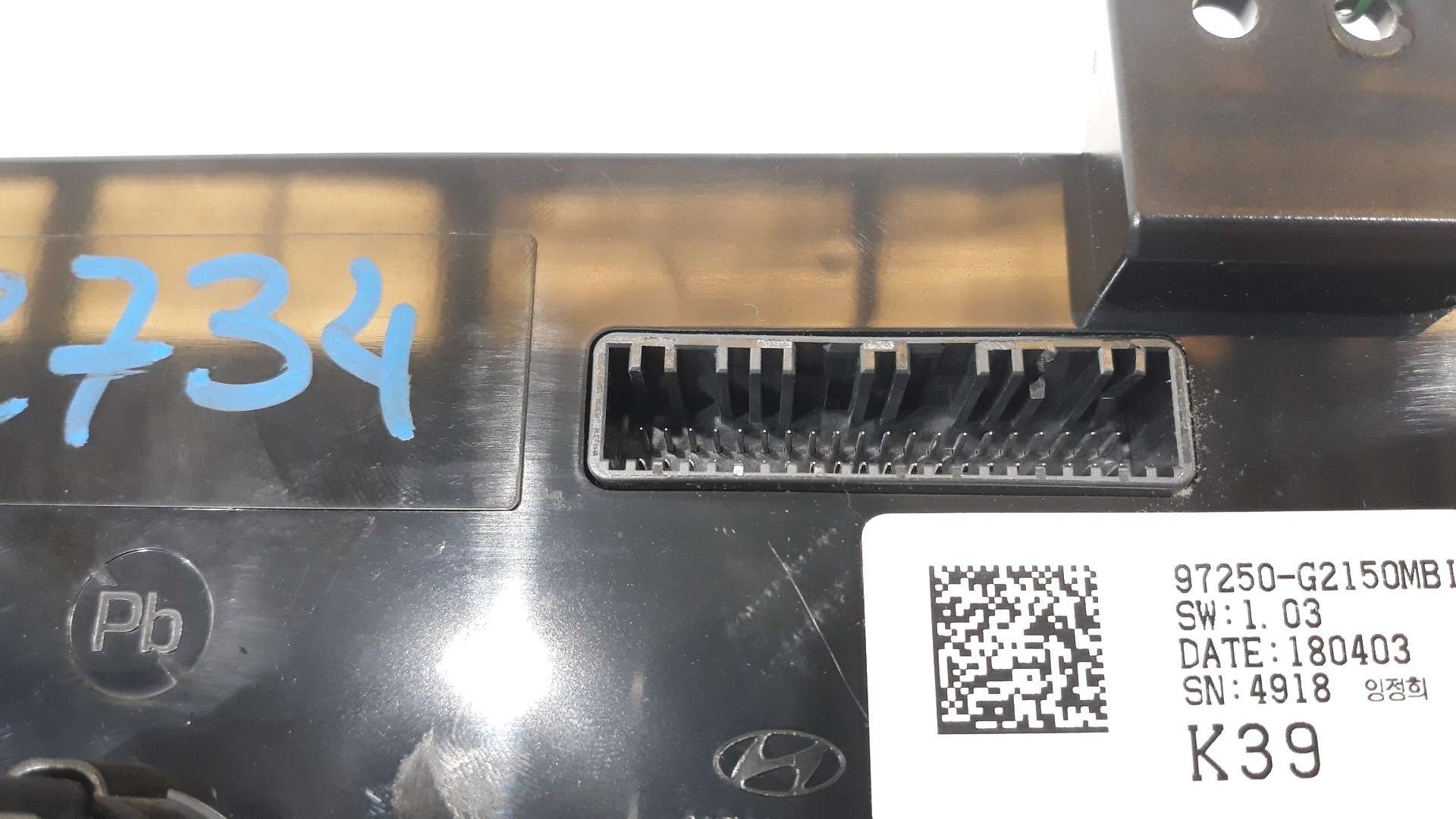 MANDO CLIMATIZADOR HYUNDAI IONIQ (AE) 2016- (97250G2150MBI 1613311)