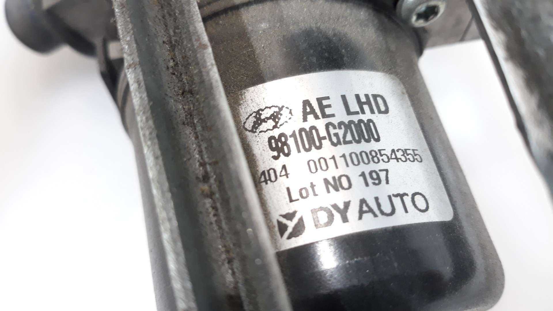 MOTOR LIMPIA DELANTERO HYUNDAI IONIQ (AE) 2016- (98110G2000 1613333)