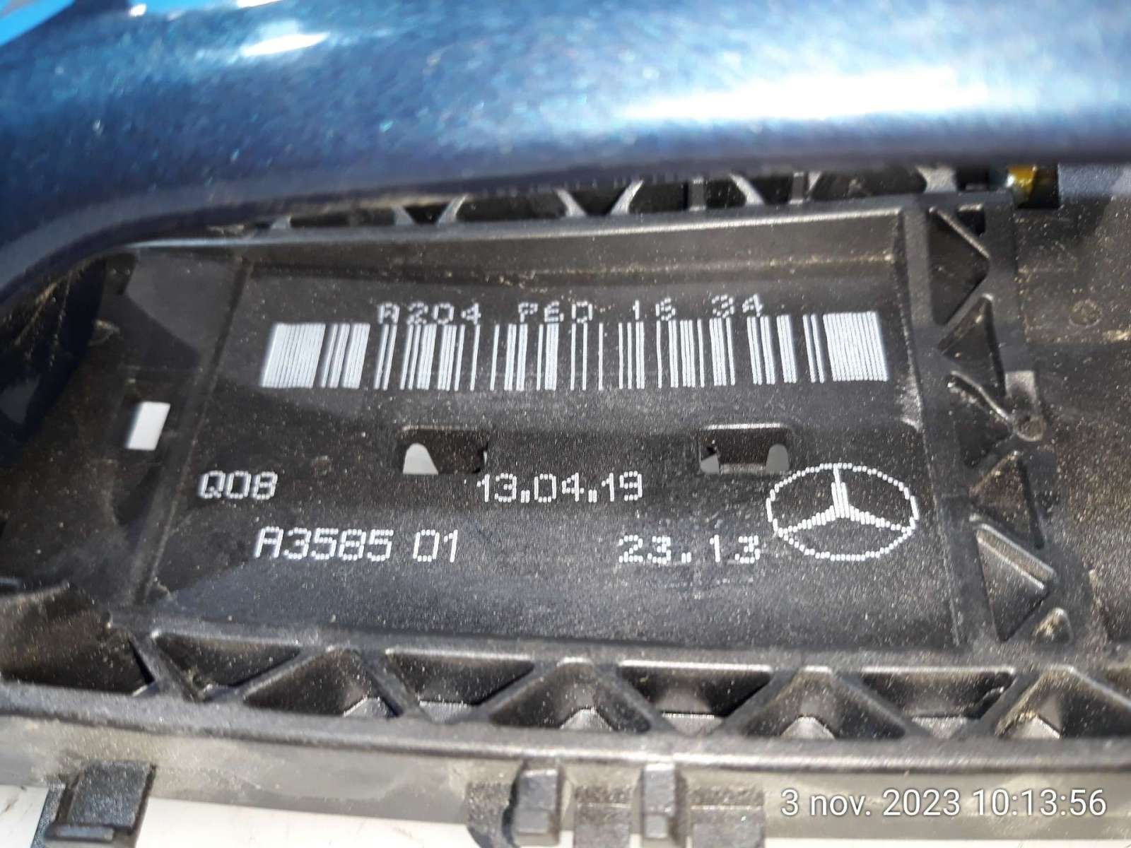 MANETA EXTERIOR TRASERA DERECHA MERCEDES-BENZ CLASE GLA (X156) 2013- (A2047600270 1559471)
