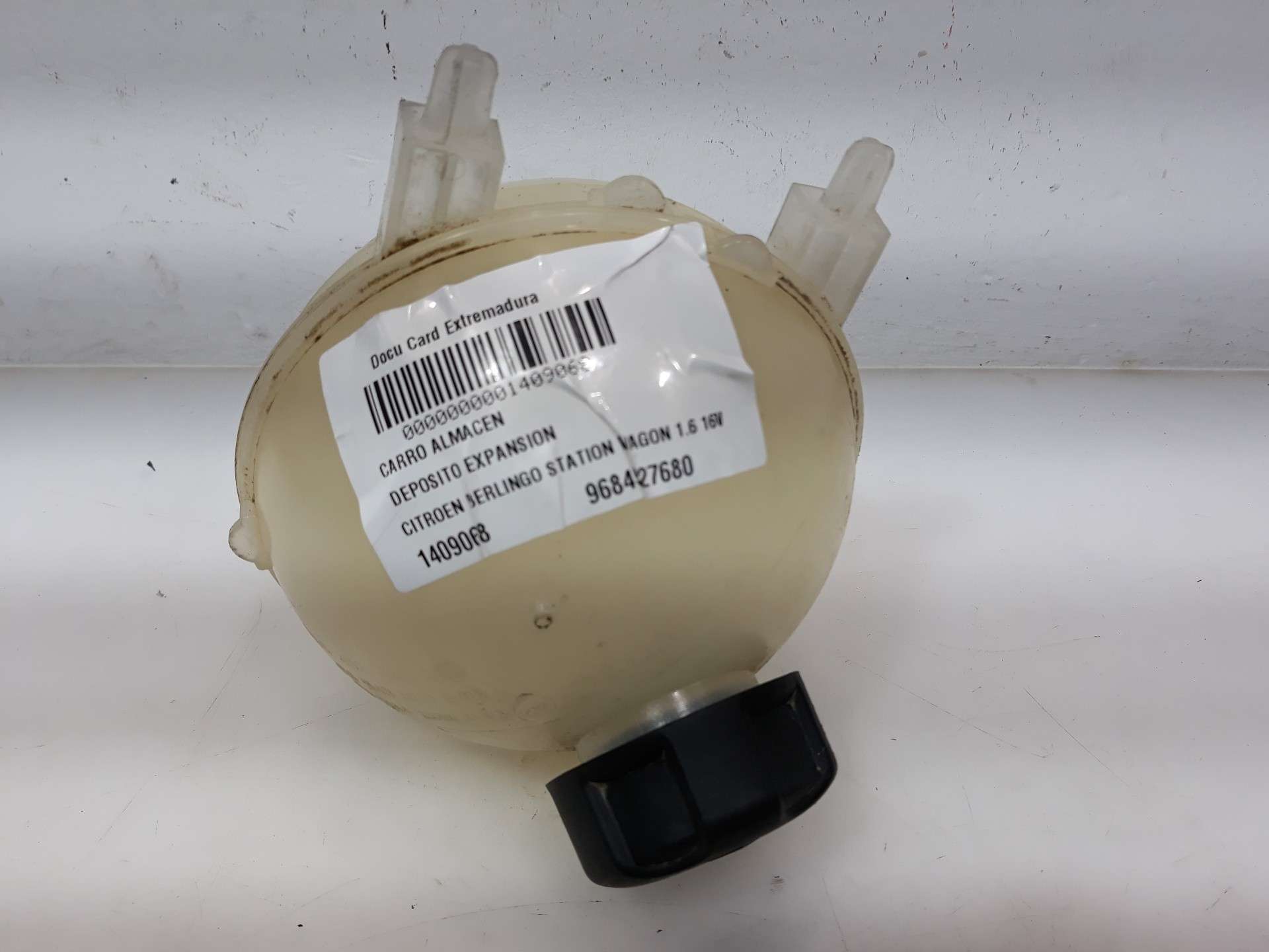 DEPOSITO EXPANSION CITROËN BERLINGO STATION WAGON 2008-2018 (9684527680 1409068)