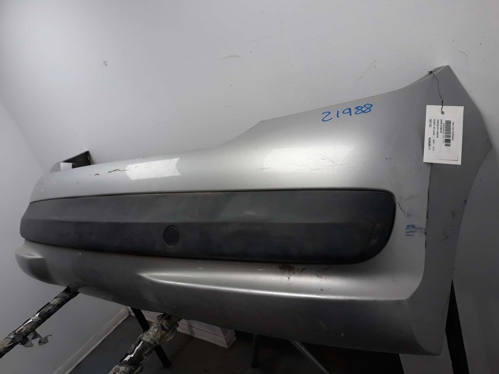 PARAGOLPES TRASERO PEUGEOT 207 2006-2012 (9649690177 1507153)