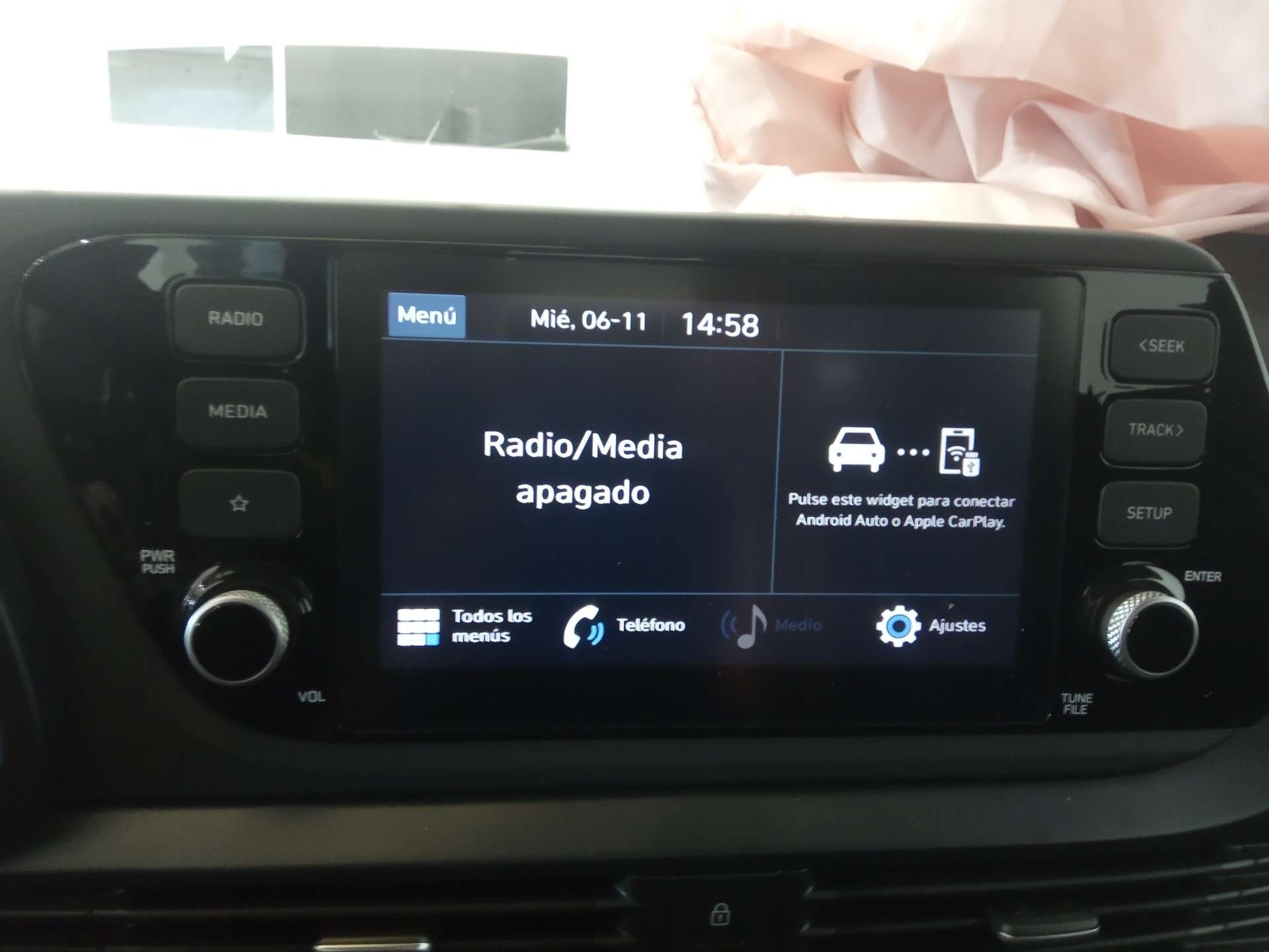 PANTALLA MULTIFUNCION HYUNDAI BAYON (BC3) 2021- (96160Q0501NNB 1660056)