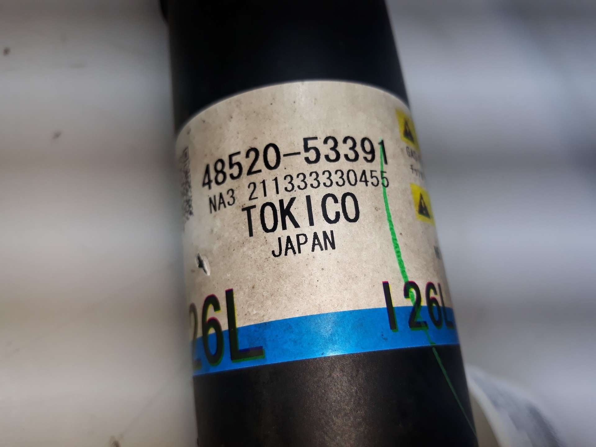 AMORTIGUADOR DELANTERO IZQUIERDO LEXUS IS 2013- (4852053391 1508006)