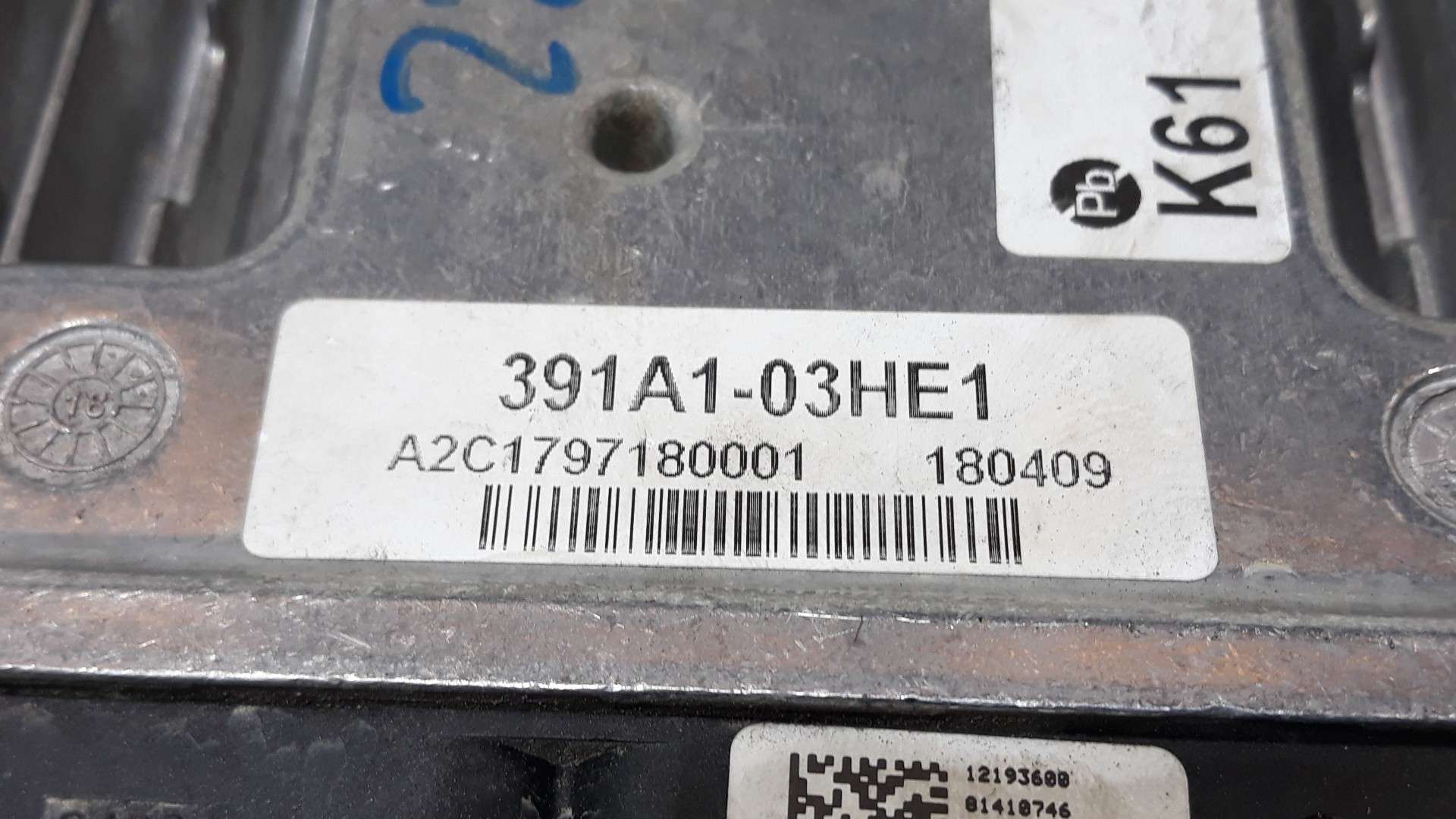 CENTRALITA MOTOR UCE HYUNDAI IONIQ (AE) 2016- (391A103HE1 1617853)