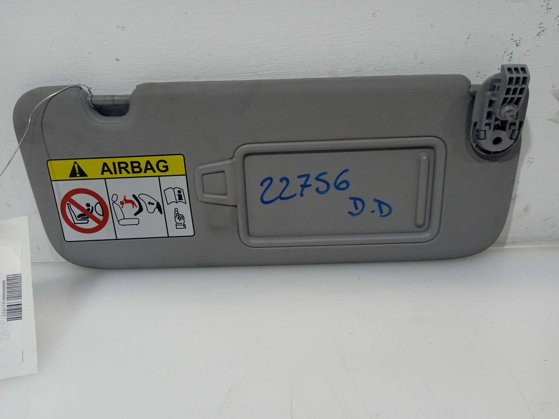 PARASOL DERECHO HYUNDAI IONIQ (AE) 2016- (85220G2160TTX 1617913)