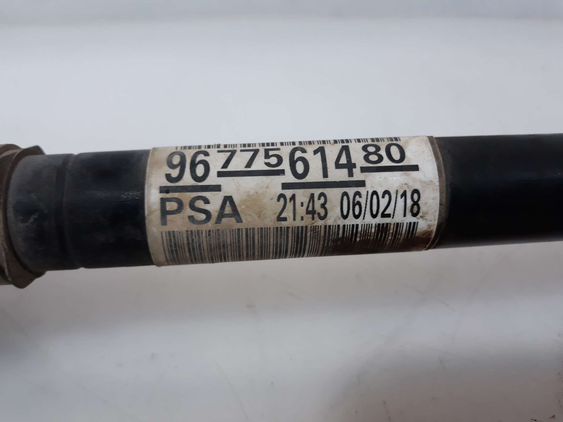 TRANSMISION DELANTERA IZQUIERDA PEUGEOT 308 2013- (9820471280 1439593)