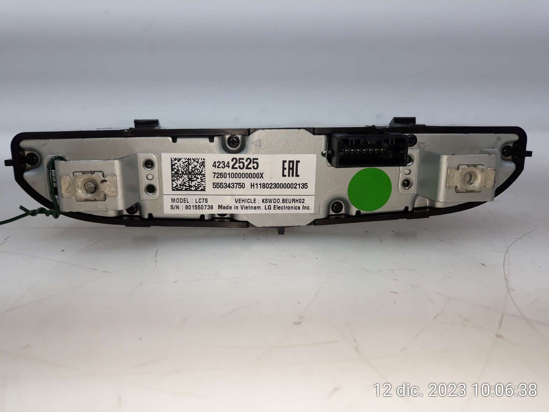 MANDO MULTIFUNCION OPEL INSIGNIA GRAND SPORT 2017- (42342525 1565806)