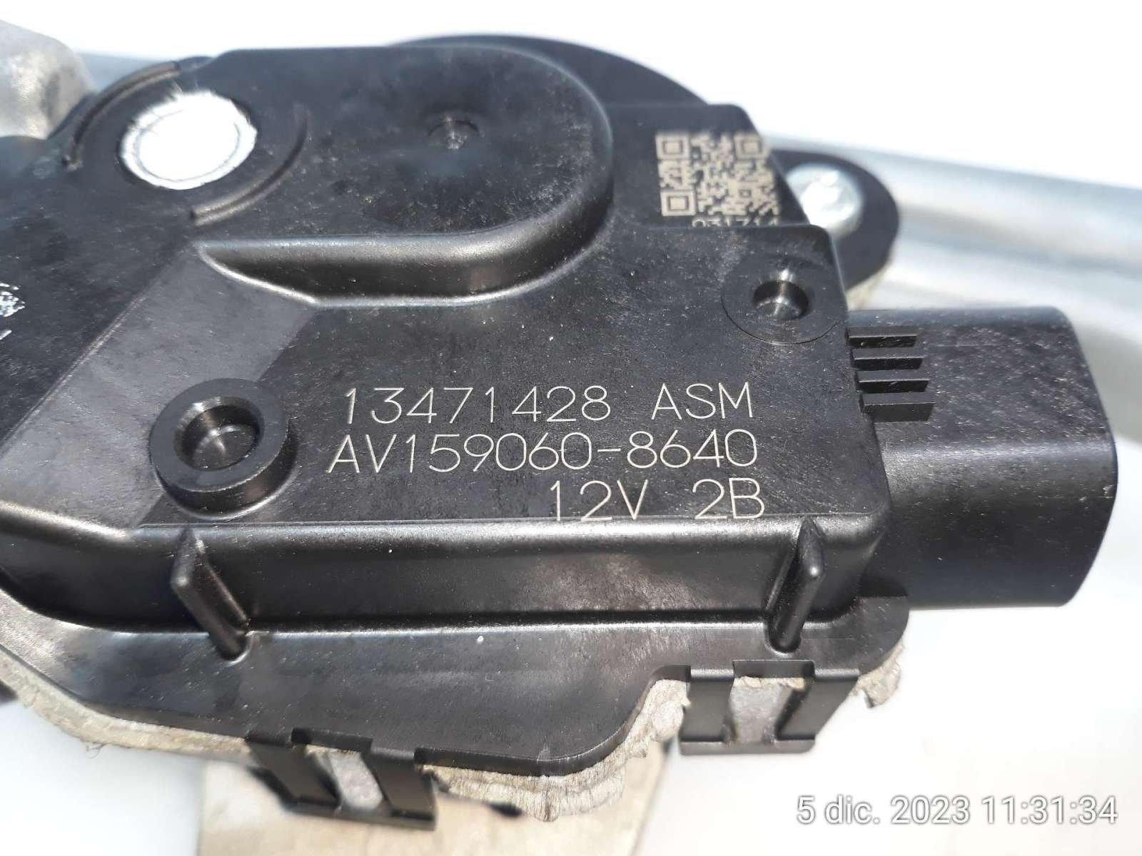 MOTOR LIMPIA DELANTERO OPEL INSIGNIA GRAND SPORT 2017- (13471428 1565818)