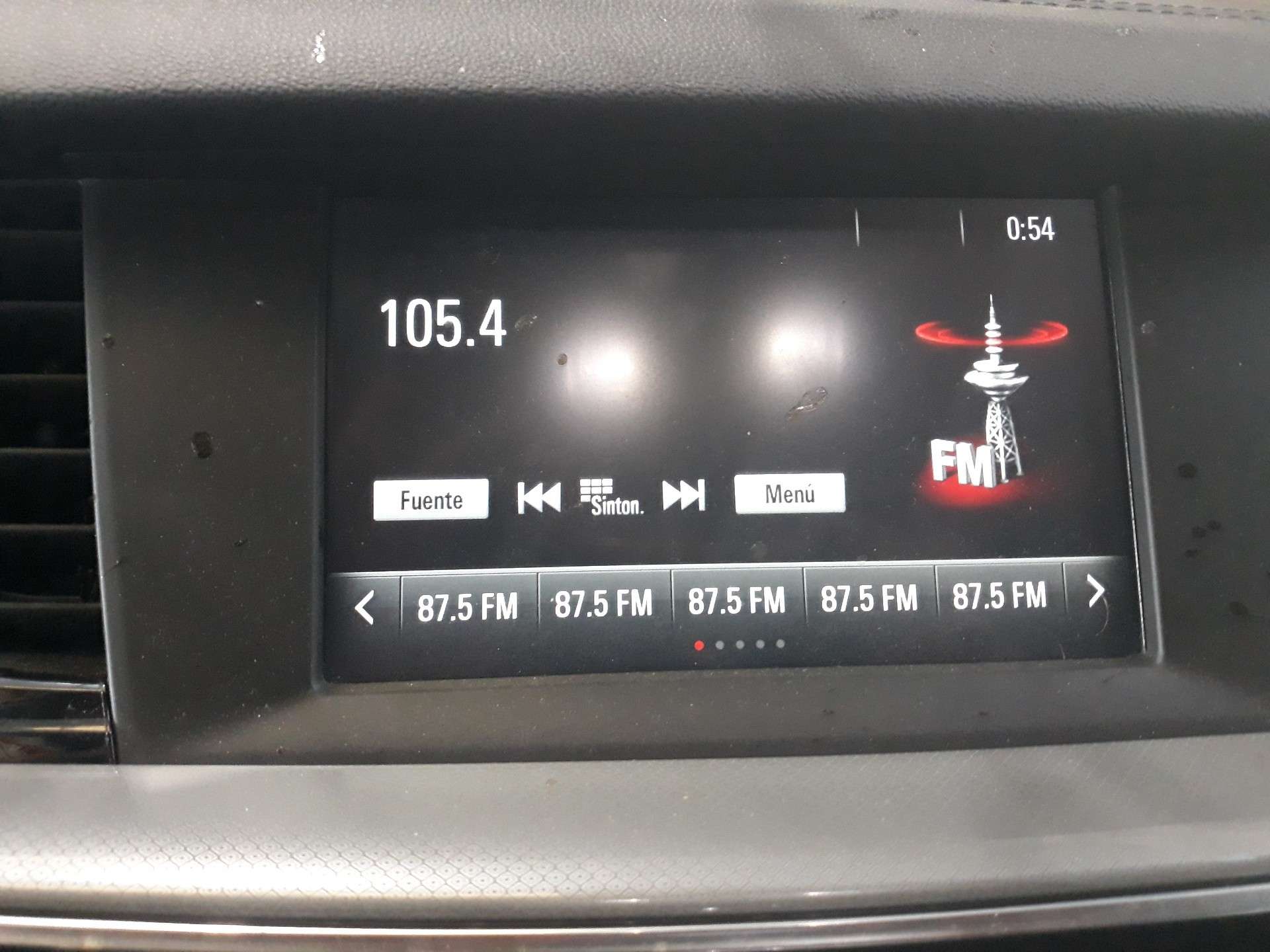 PANTALLA MULTIFUNCION OPEL INSIGNIA GRAND SPORT 2017- (42578321 1565820)