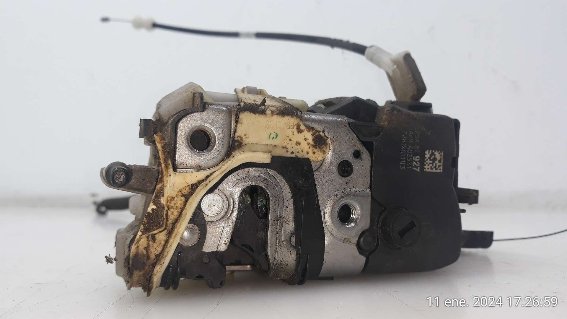 CERRADURA PUERTA TRASERA DERECHA PEUGEOT 508 I (8D_) 2010-2018 (9138AX 1582504)