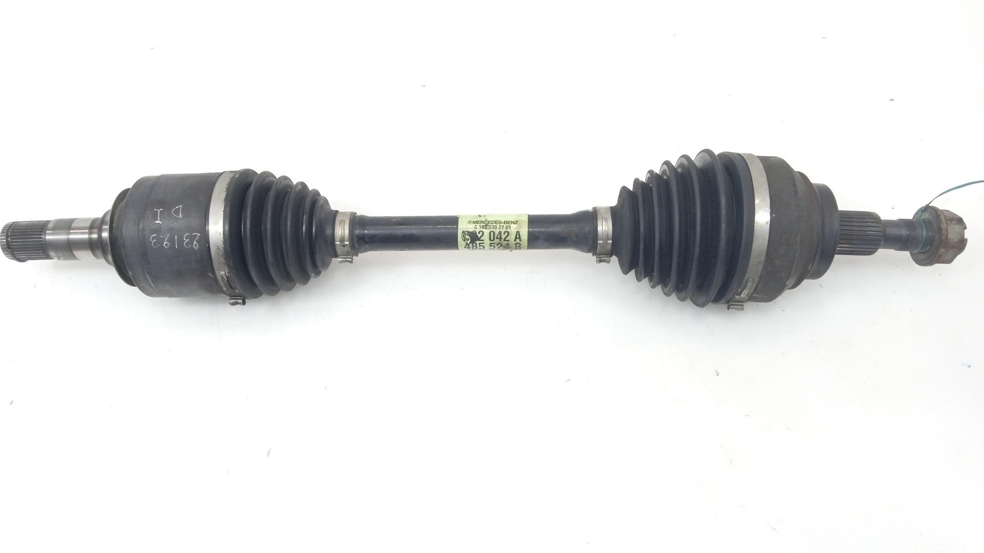 TRANSMISION DELANTERA IZQUIERDA MERCEDES-BENZ CLASE GL (X164) 2006-2012 (A1643302001 1663067)