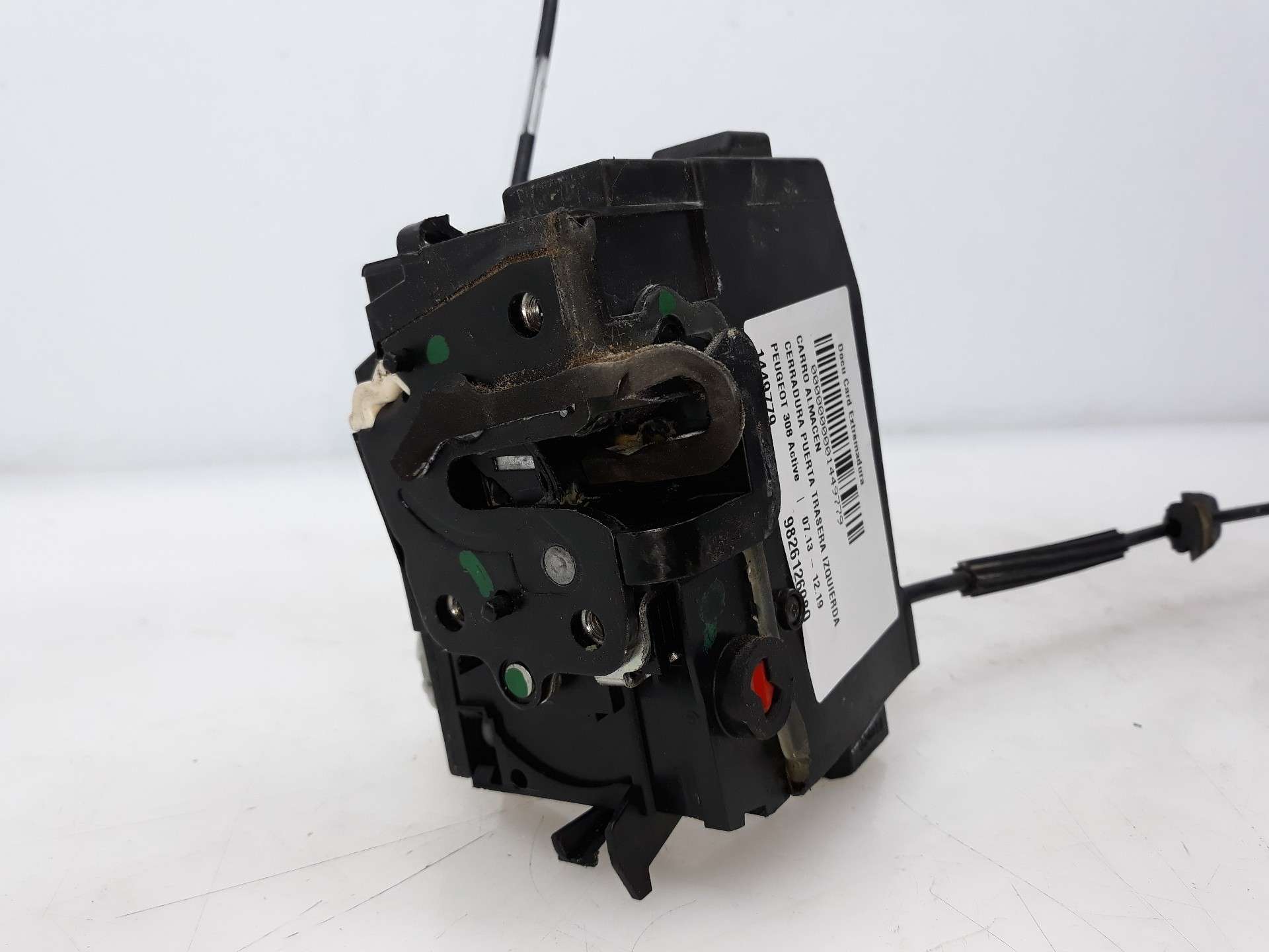 CERRADURA PUERTA TRASERA IZQUIERDA PEUGEOT 308 2013- (9826126080 1449779)