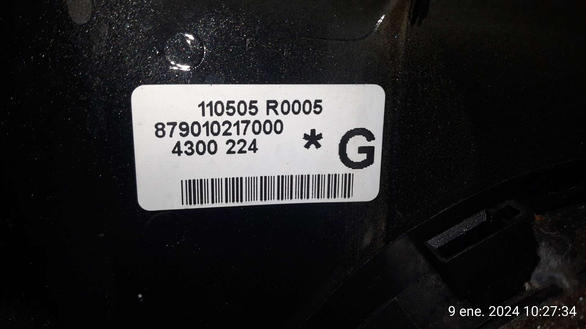 PUERTA DELANTERA DERECHA TOYOTA COROLLA (E12) 2001-2007 (6700102151 1567982)