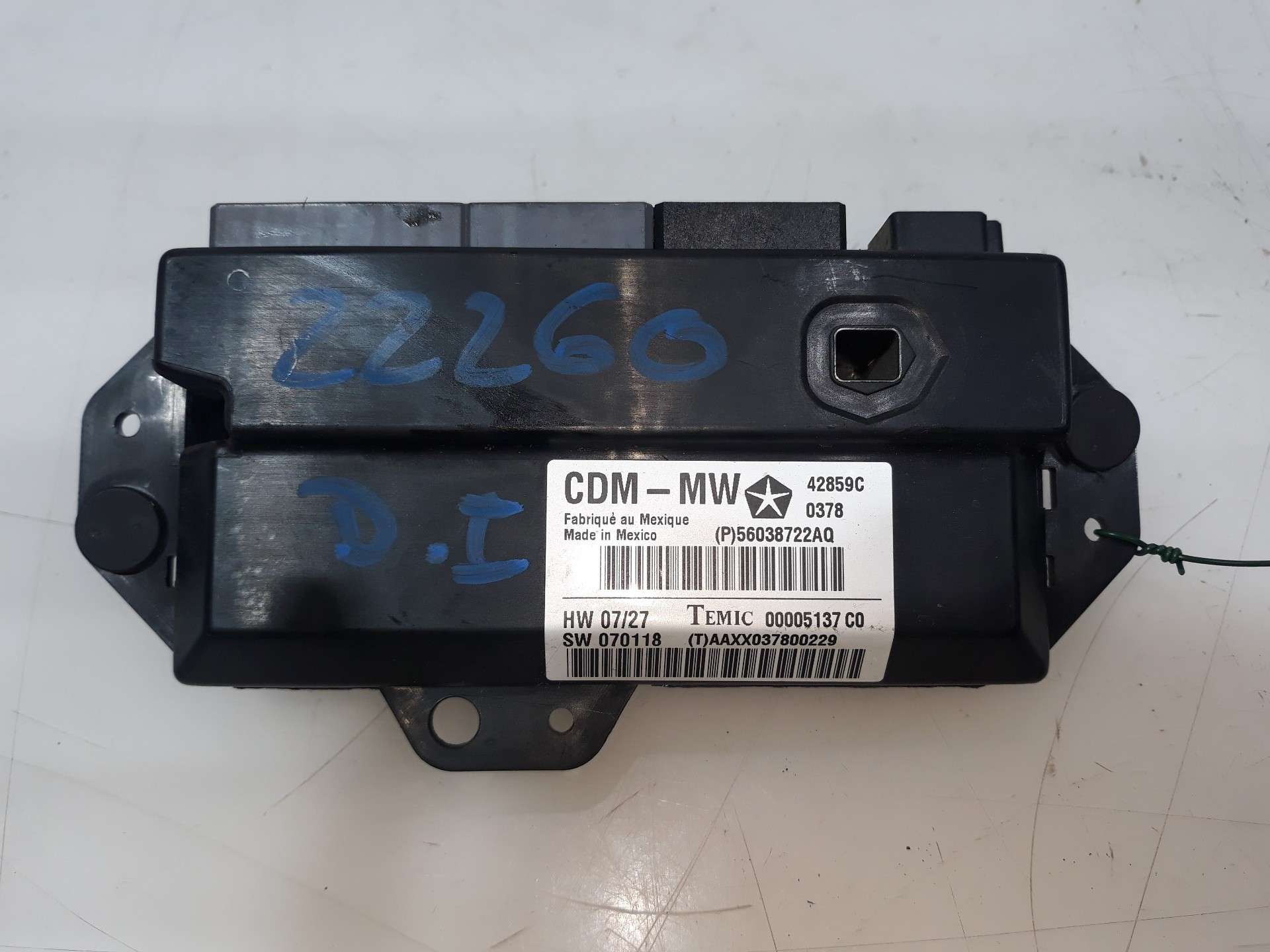 MODULO CONFORT CHRYSLER 300C (LX, LE) 2004- (56038722AQ 1568023)