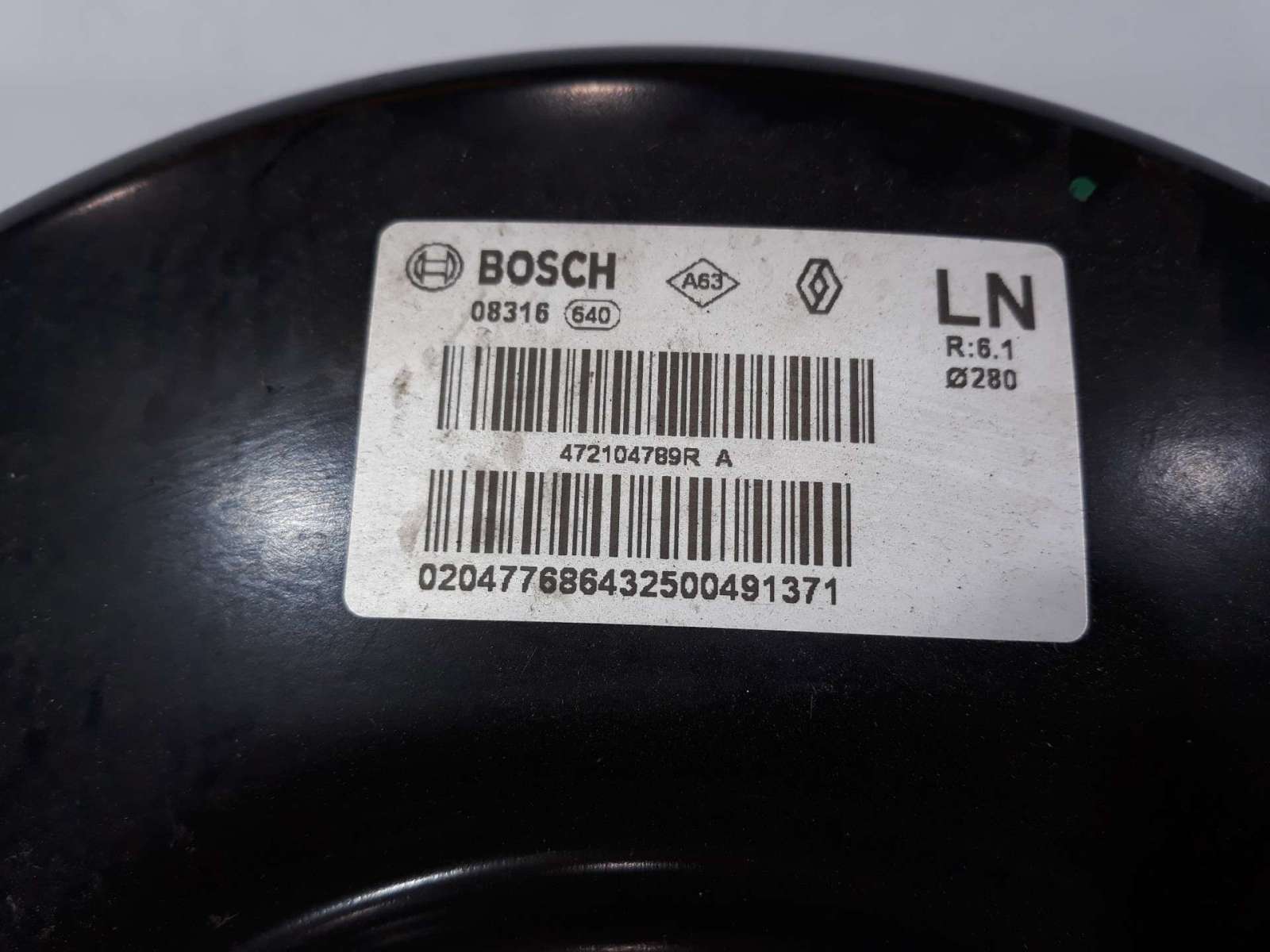 SERVOFRENO RENAULT MEGANE IV BERLINA 5P 2015- (472104789R 1450470)