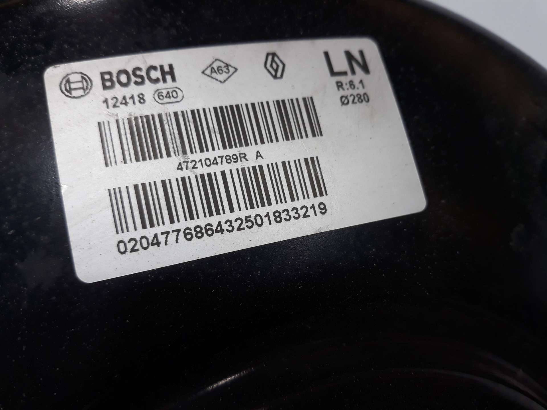 SERVOFRENO RENAULT MEGANE IV BERLINA 5P 2015- (472104789R 1450471)