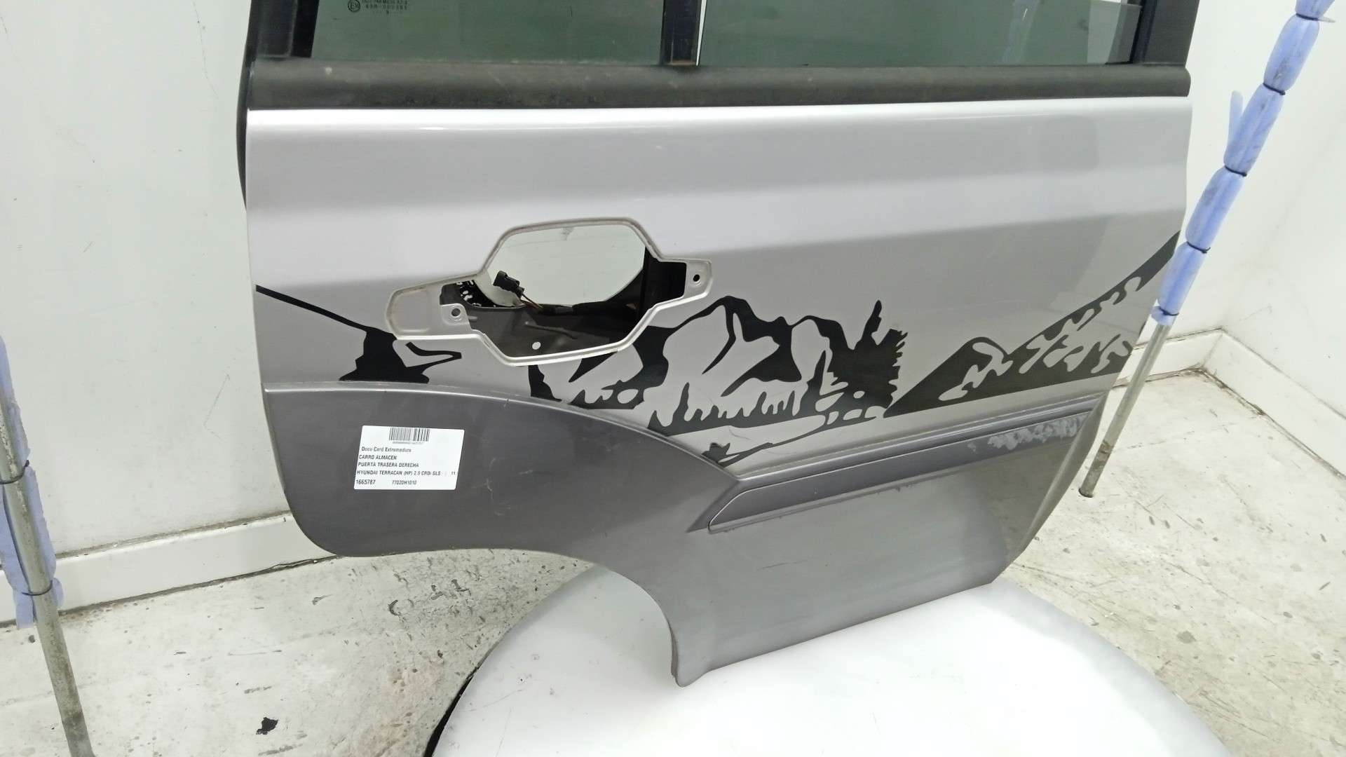 PUERTA TRASERA DERECHA HYUNDAI TERRACAN (HP) 2001-2008 (77020H1010 1665787)