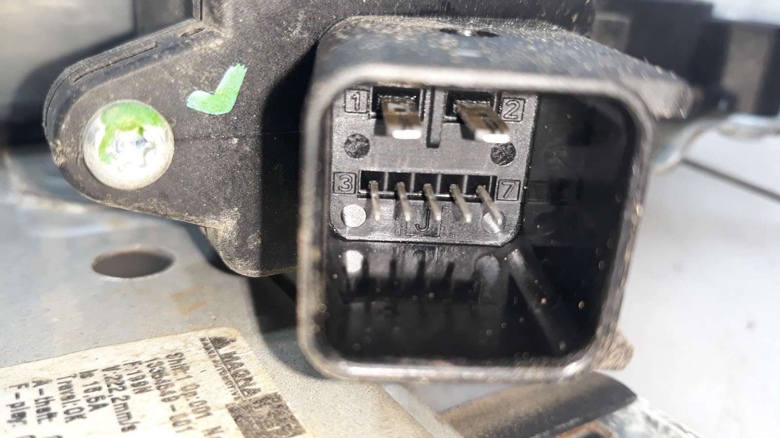 ELEVALUNAS TRASERO IZQUIERDO OPEL MERIVA B 2010-2017 (13354549 1568521)