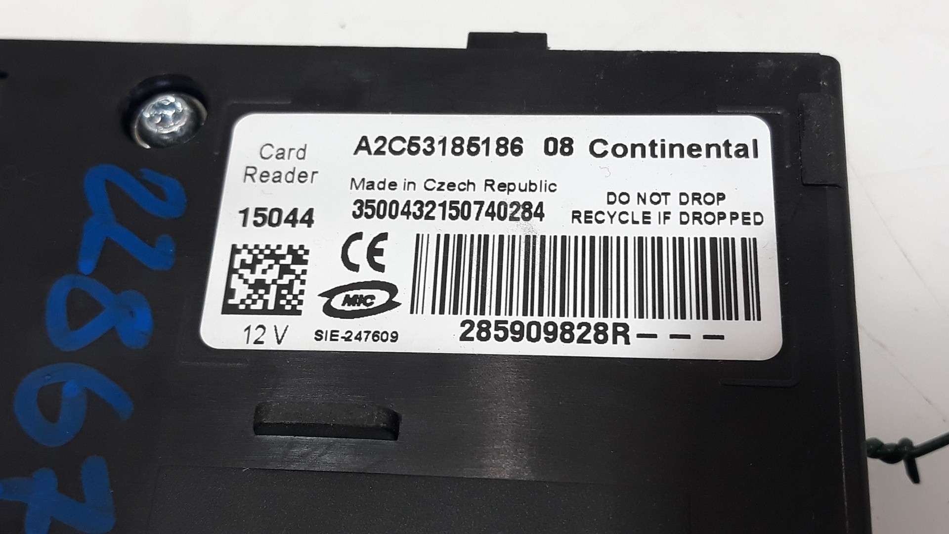 MODULO ELECTRONICO RENAULT MEGANE III BERLINA 5 P 2008-2016 (285909828R 1622754)