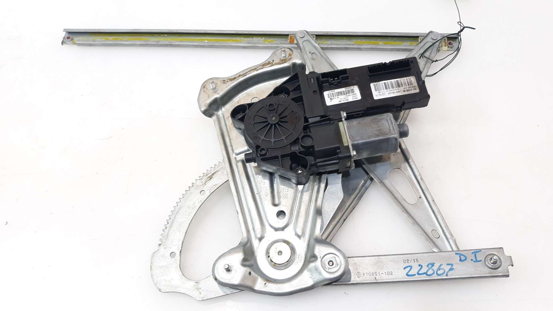 ELEVALUNAS DELANTERO IZQUIERDO RENAULT MEGANE III BERLINA 5 P 2008-2016 (807216718R 1622760)