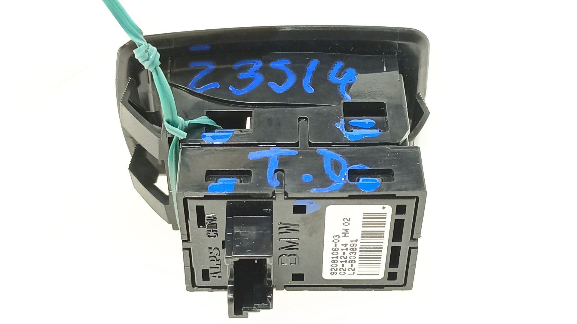 MANDO ELEVALUNAS TRASERO DERECHO BMW 1 (F20) 2011-2019 (61319208106 1715315)