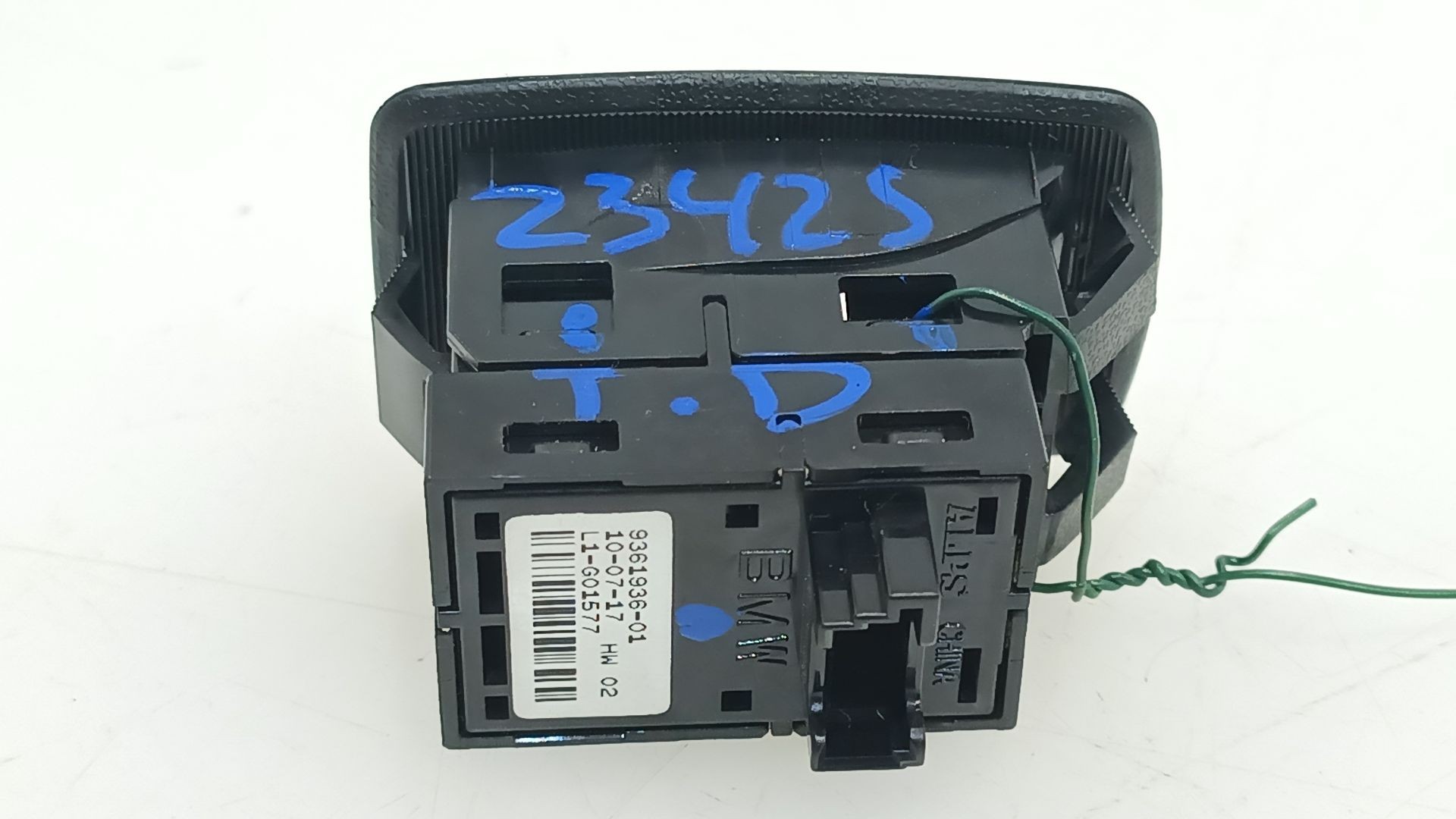 MANDO ELEVALUNAS TRASERO DERECHO BMW 3 (F30, F80) 2011-2018 (61319361936 1716280)