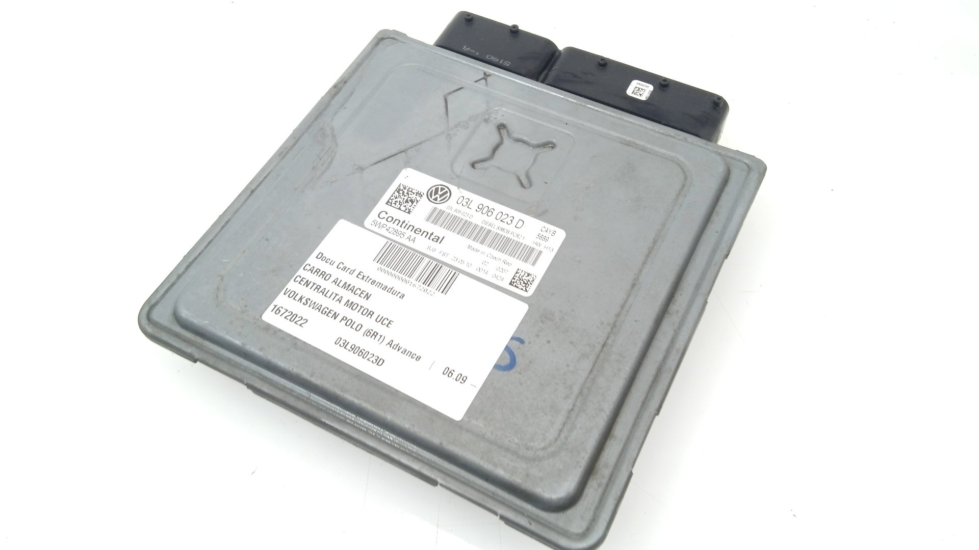 CENTRALITA MOTOR UCE VOLKSWAGEN POLO V (6R1, 6C1) 2009- (03L906023D 1672022)