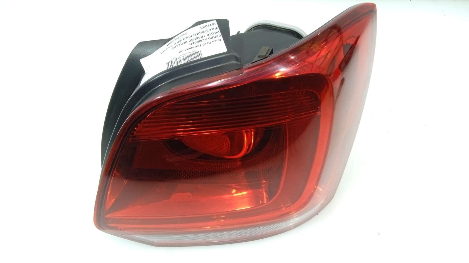 PILOTO TRASERO DERECHO VOLKSWAGEN POLO V (6R1, 6C1) 2009- (6R0945096AH 1672033)