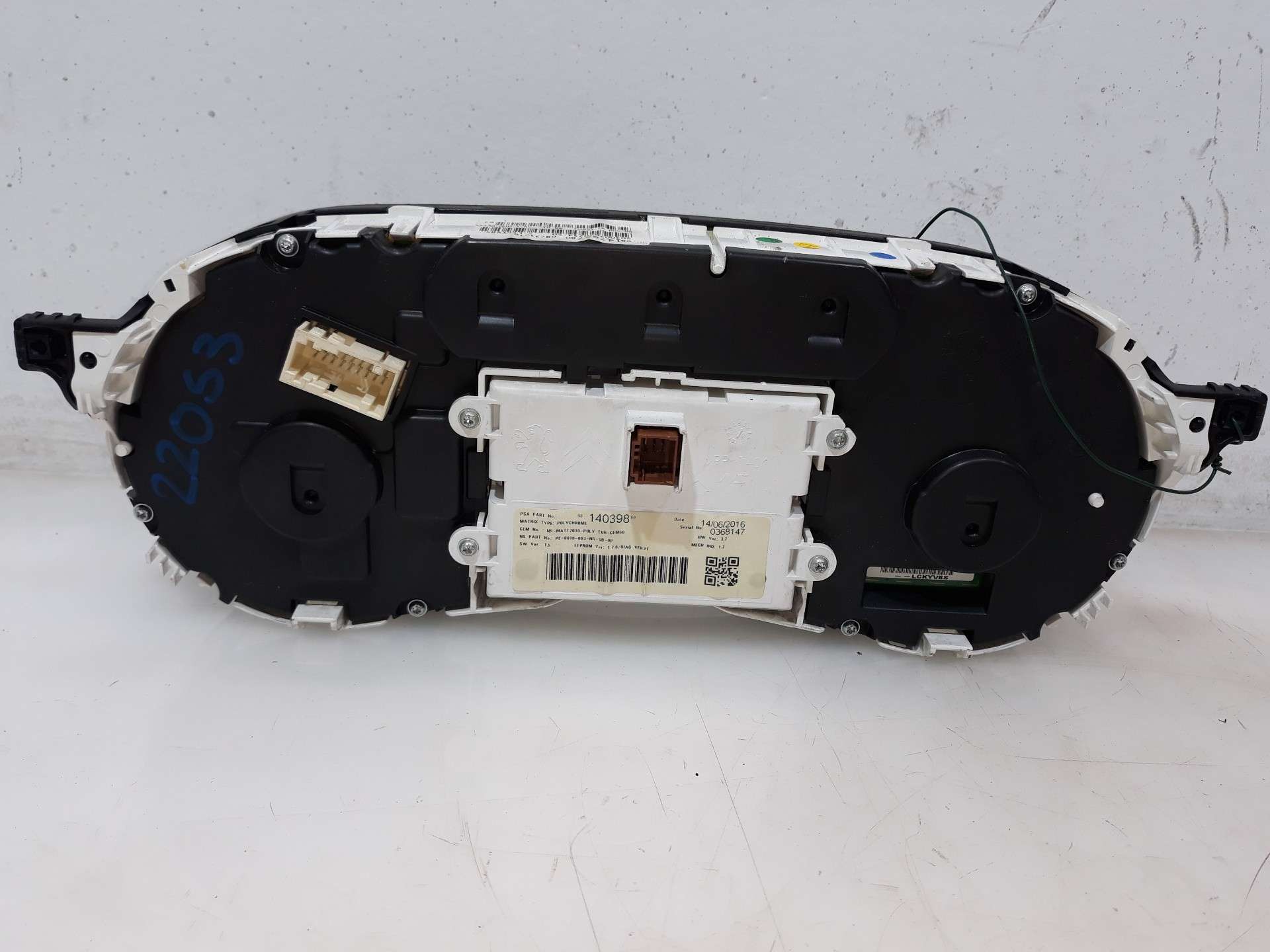 CUADRO INSTRUMENTOS PEUGEOT 508 SW 2011-2018 (9814765780 1516116)