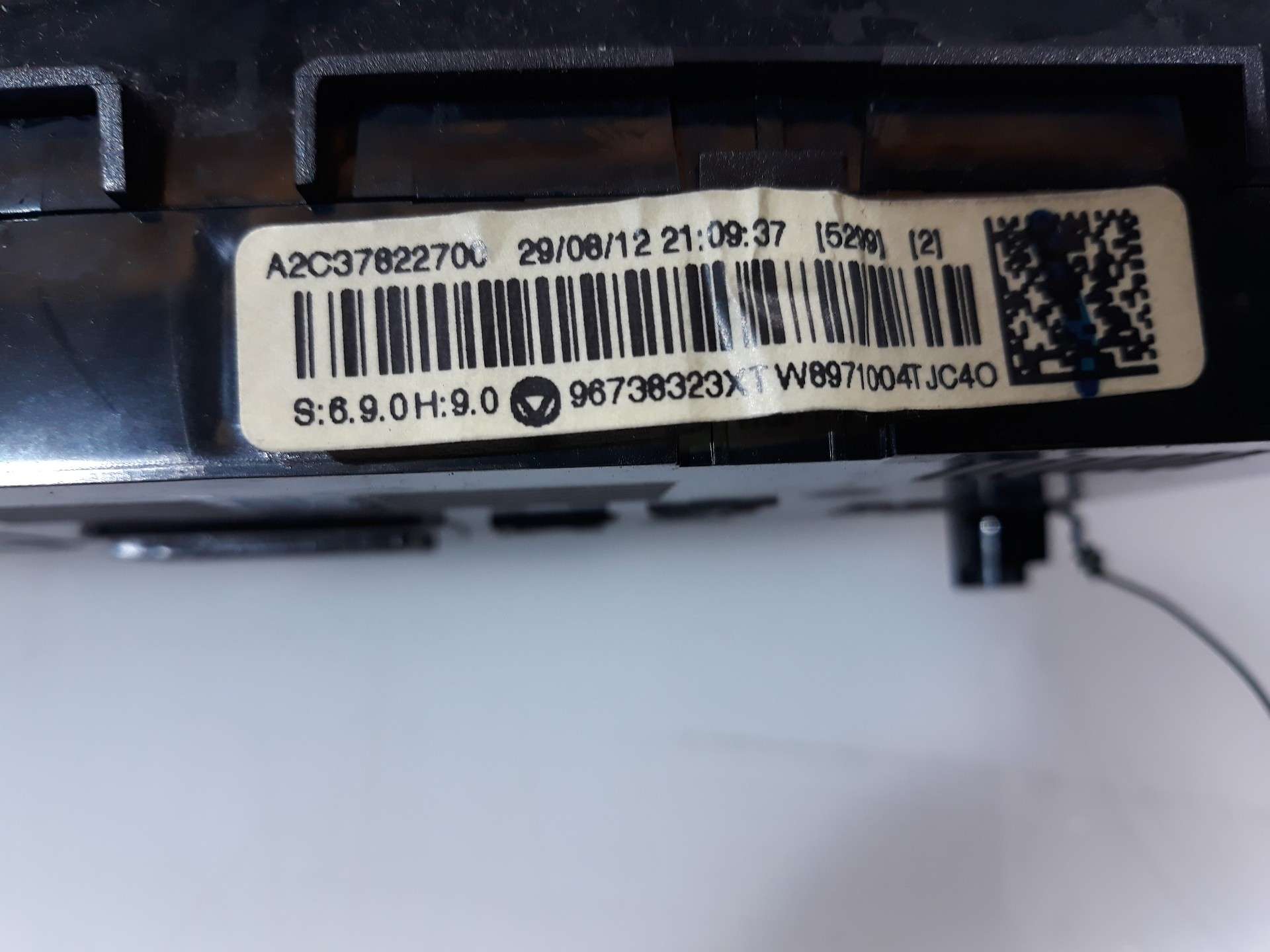 MANDO CLIMATIZADOR PEUGEOT 5008 2009-2017 (96738323XT 1517125)