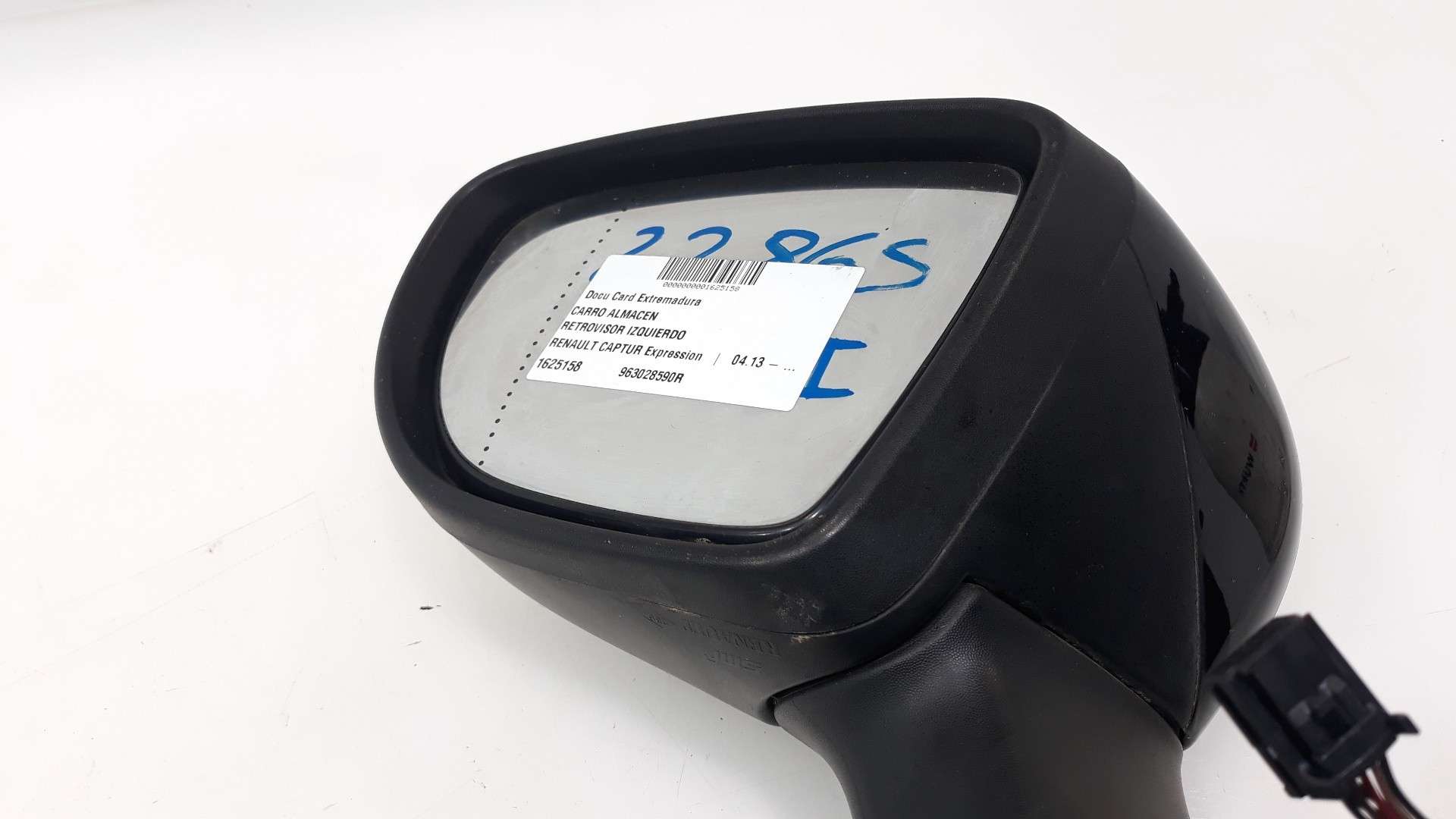 RETROVISOR IZQUIERDO RENAULT CAPTUR 2013- (963028590R 1625158)