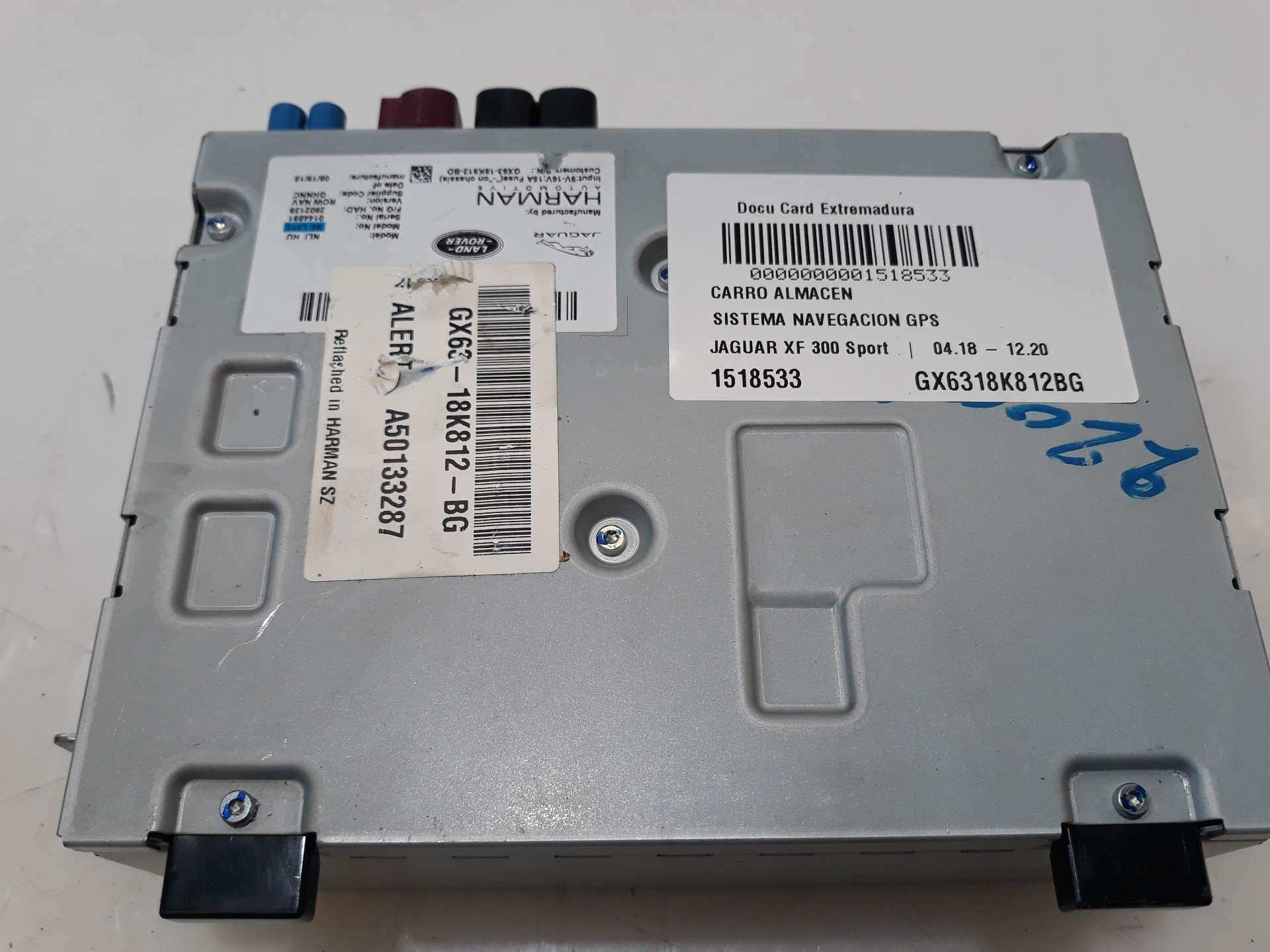 SISTEMA NAVEGACION GPS JAGUAR XF II (X260) 2015- (GX6318K812BG 1518533)