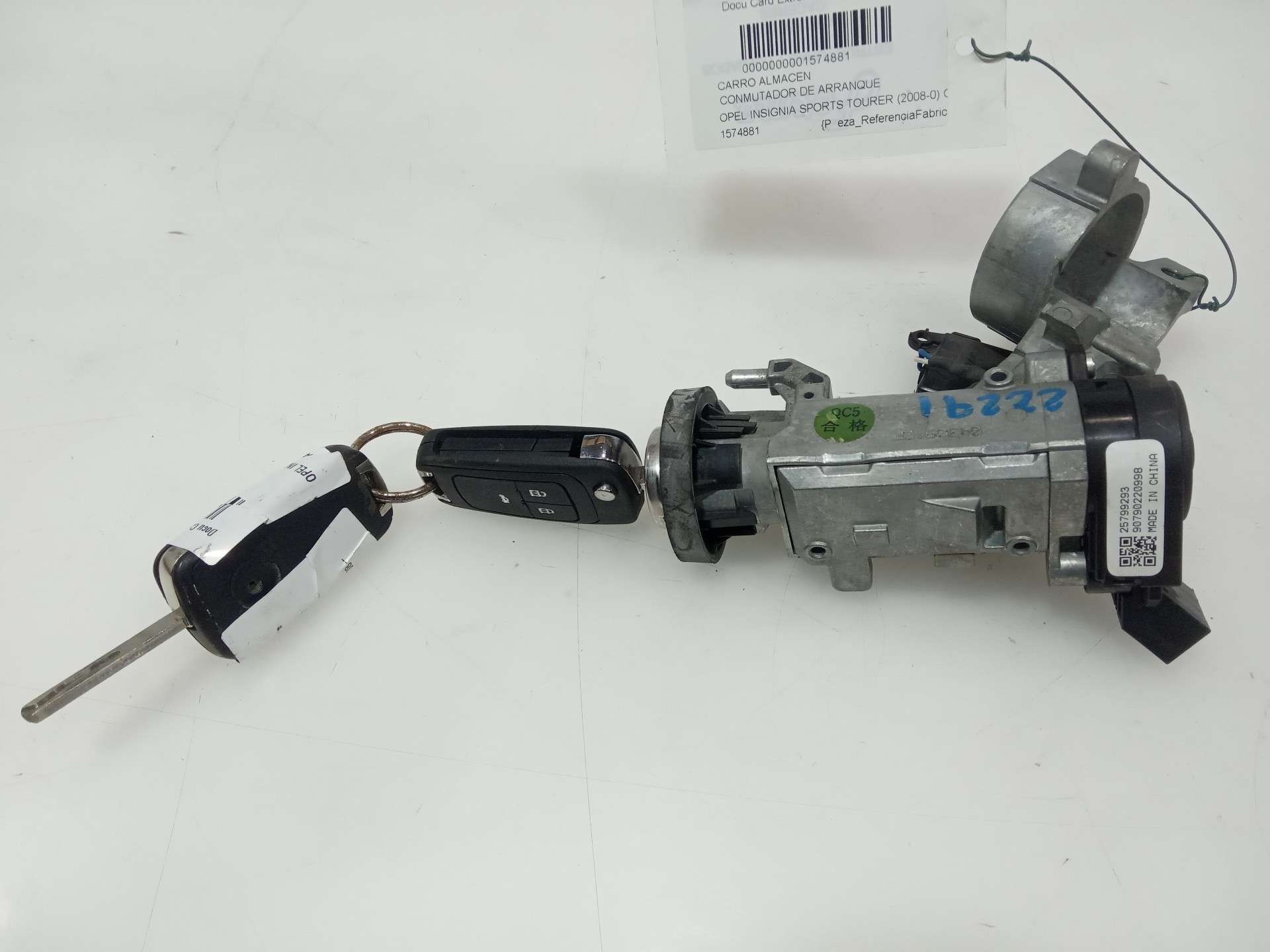 CONMUTADOR DE ARRANQUE OPEL INSIGNIA SPORTS TOURER 2008-2017 (25799293 1574881)